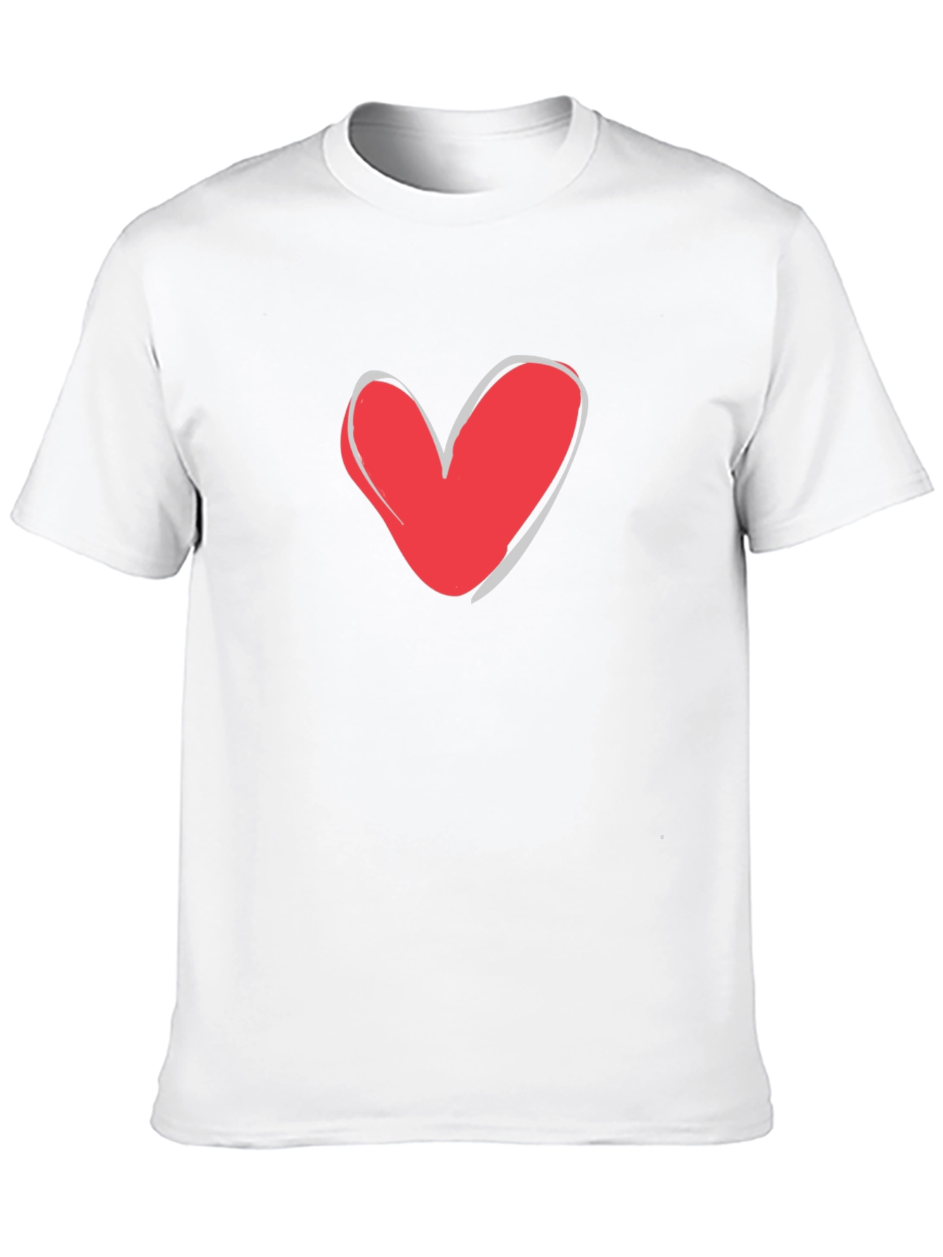 Black Heart Graphic Black T-Shirt view 10