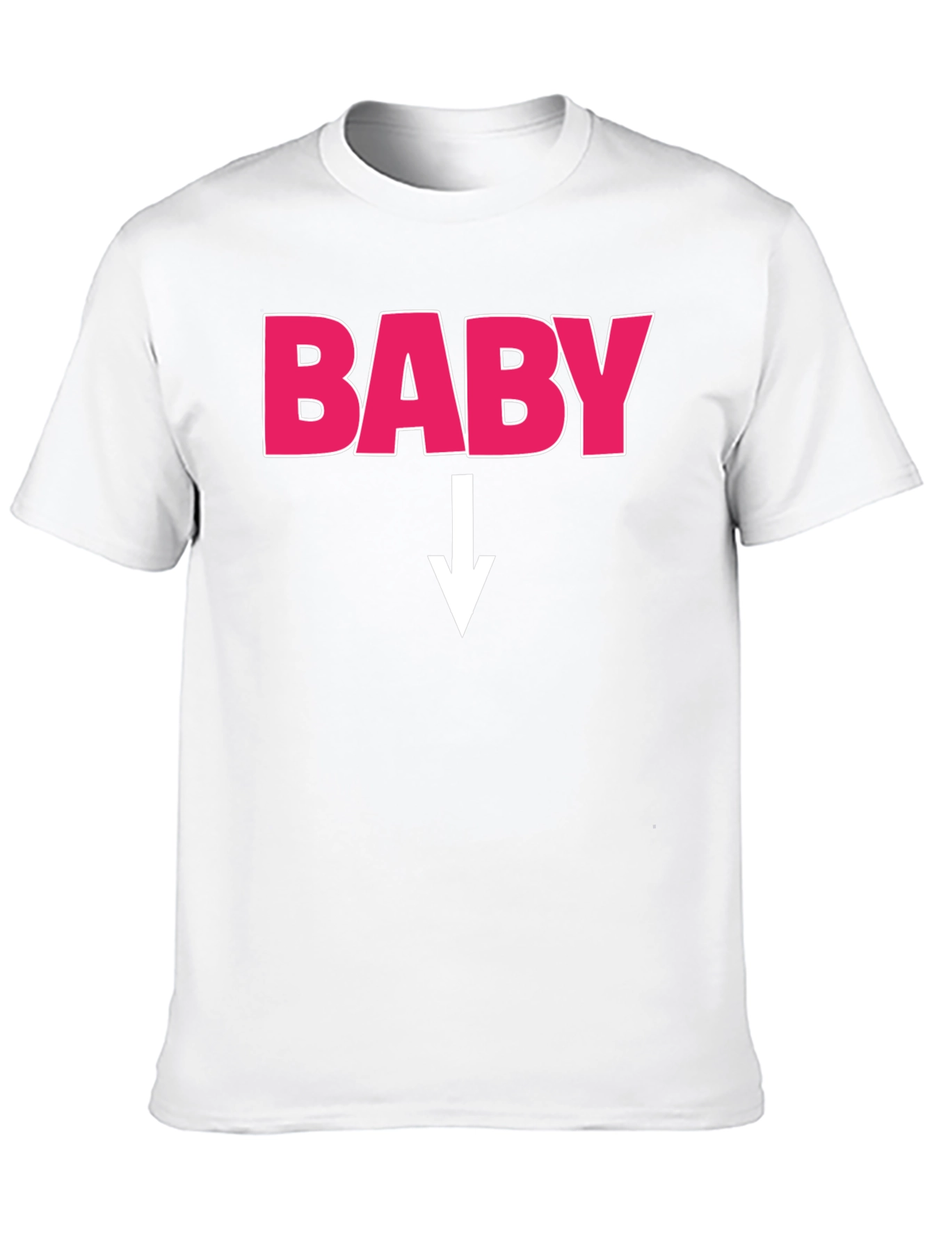 Black Baby On The Way Funny T-Shirt view 10