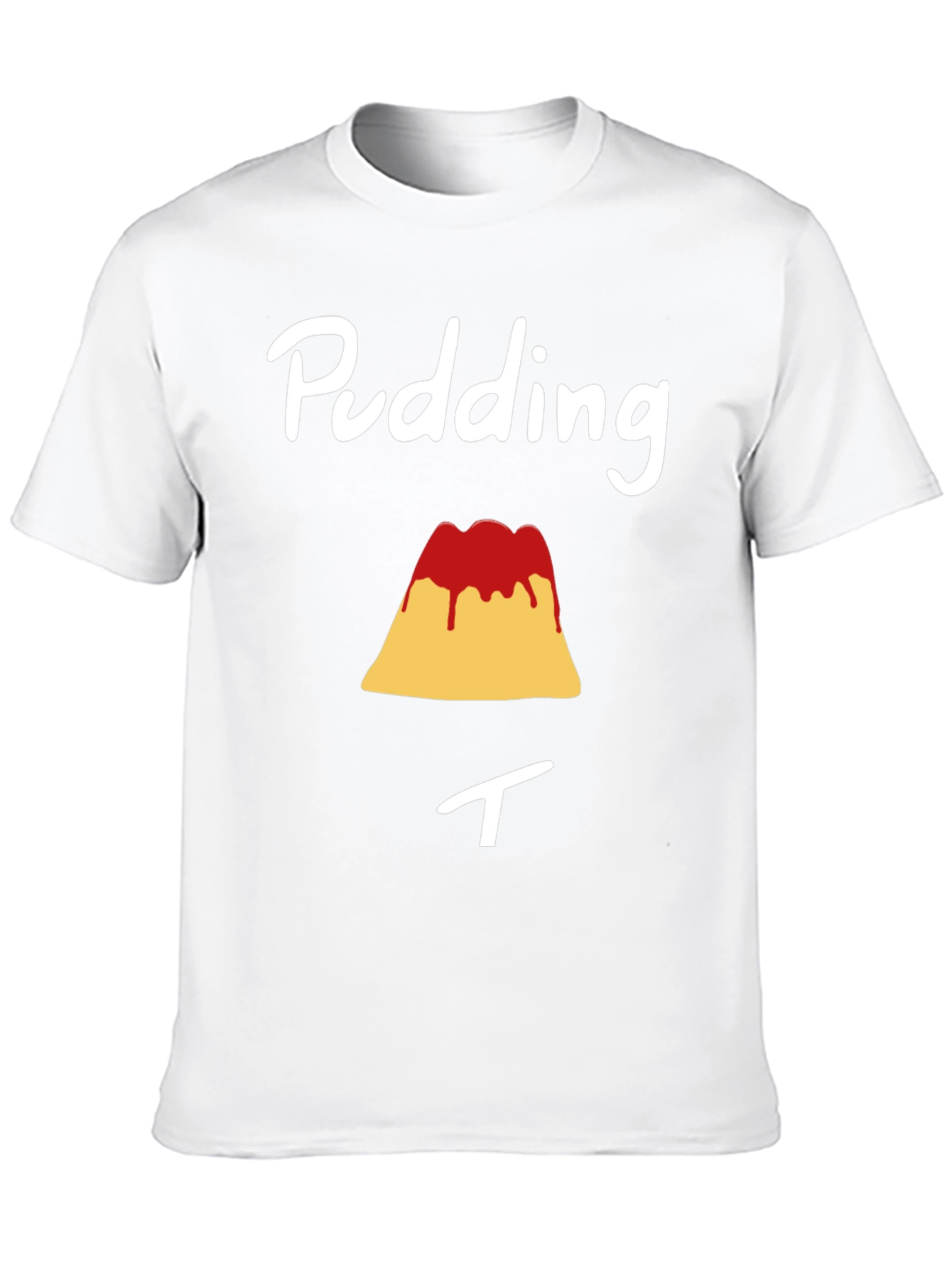 Black Pudding T-Shirt Funny Dessert Graphic Tee view 10