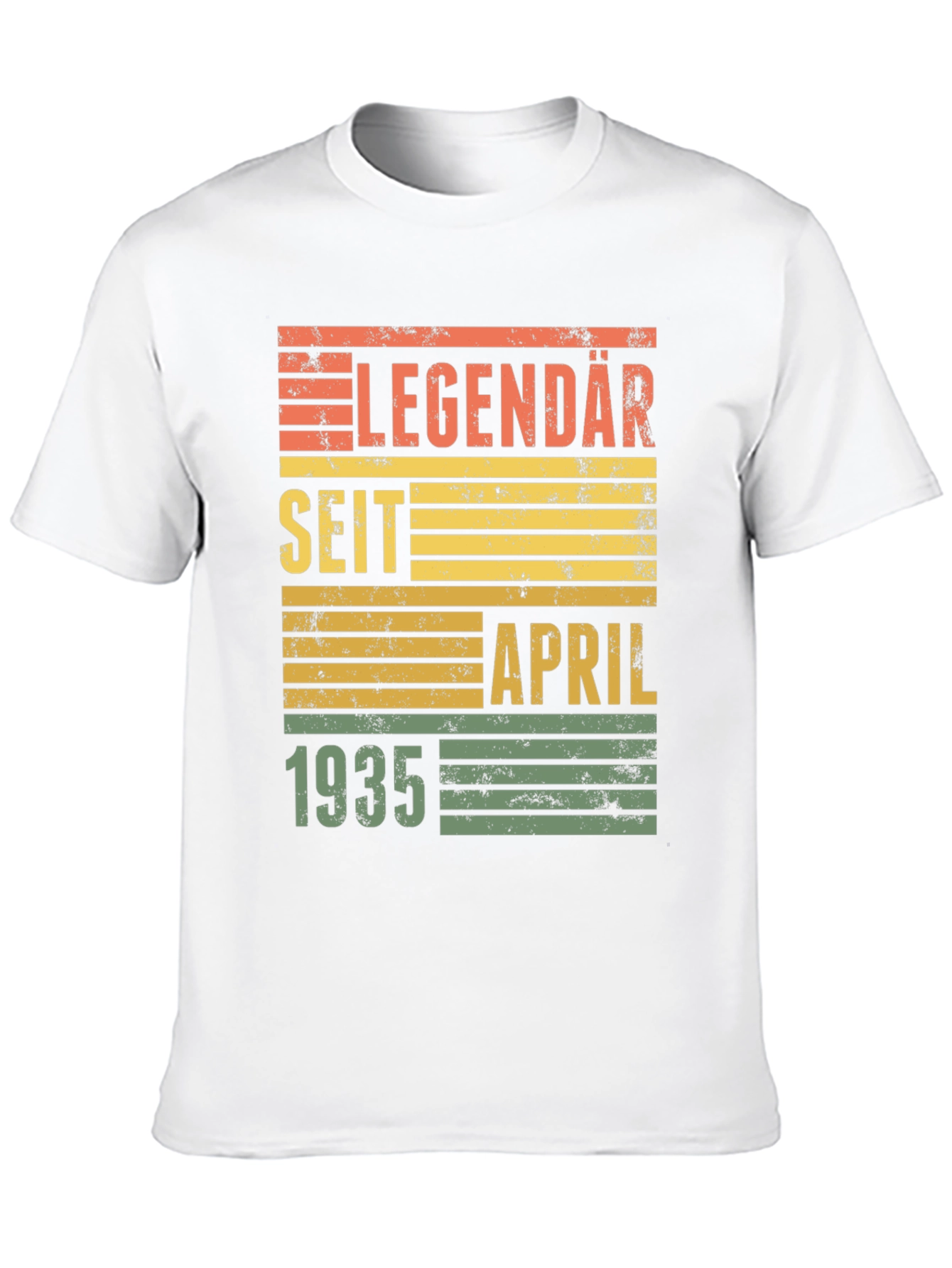 Black Legendary Since April 1935 T-Shirt view 10