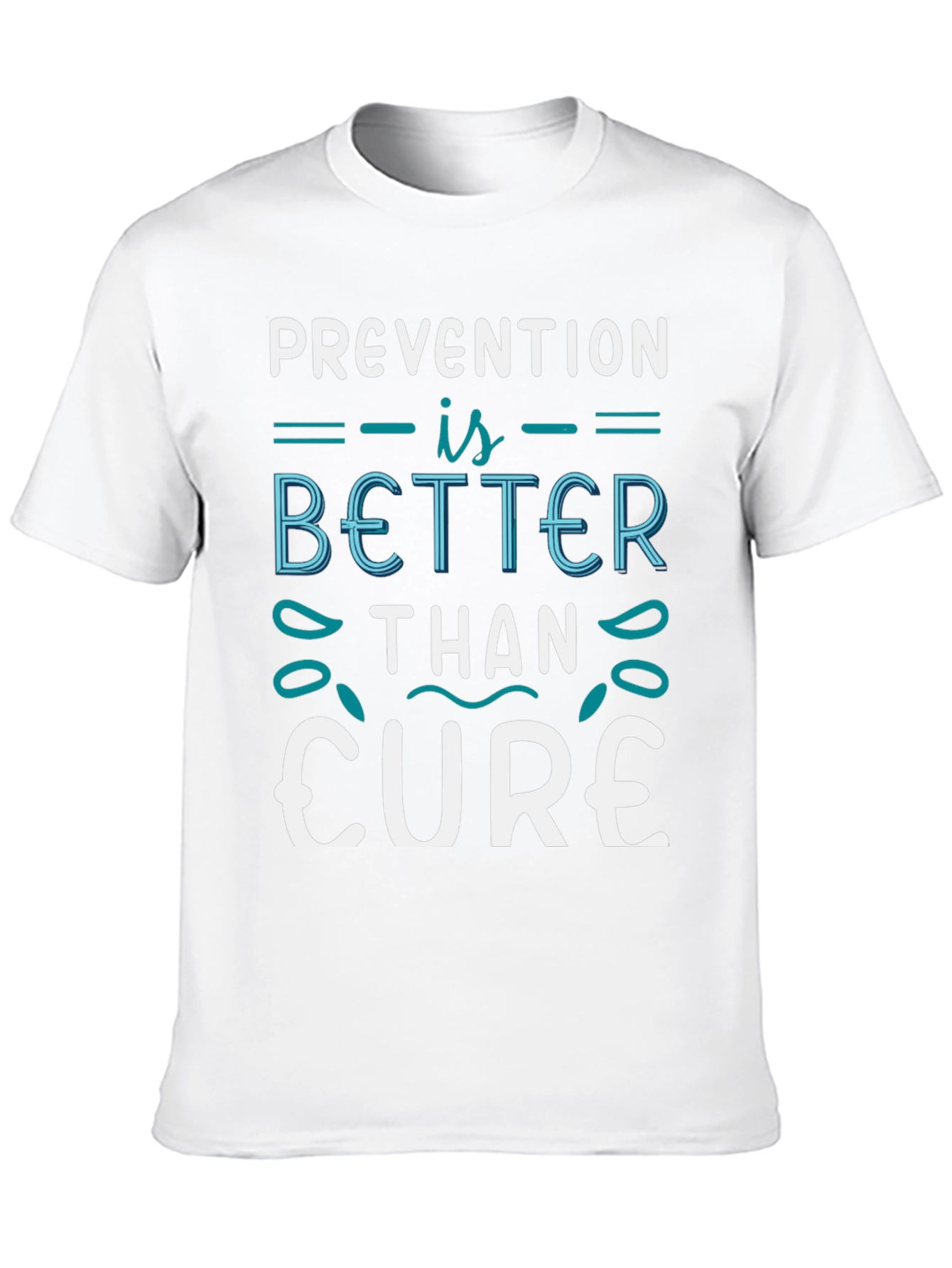 Black Prevention is Better Than Cure T-Shirt view 10