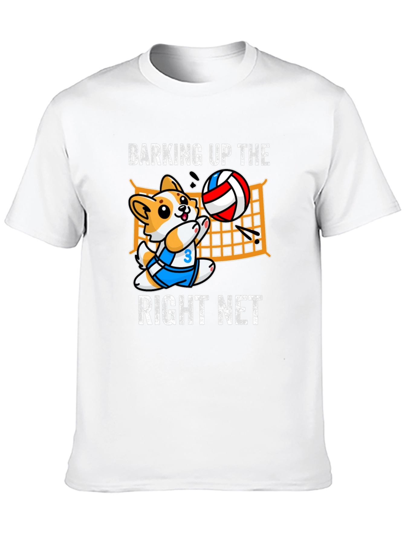 Black Barking Up the Right Net T-Shirt view 10