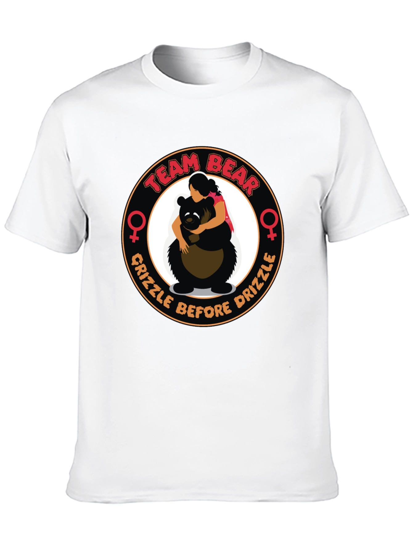 Black Team Bear T-Shirt - Grizzle Before Drizzle view 10