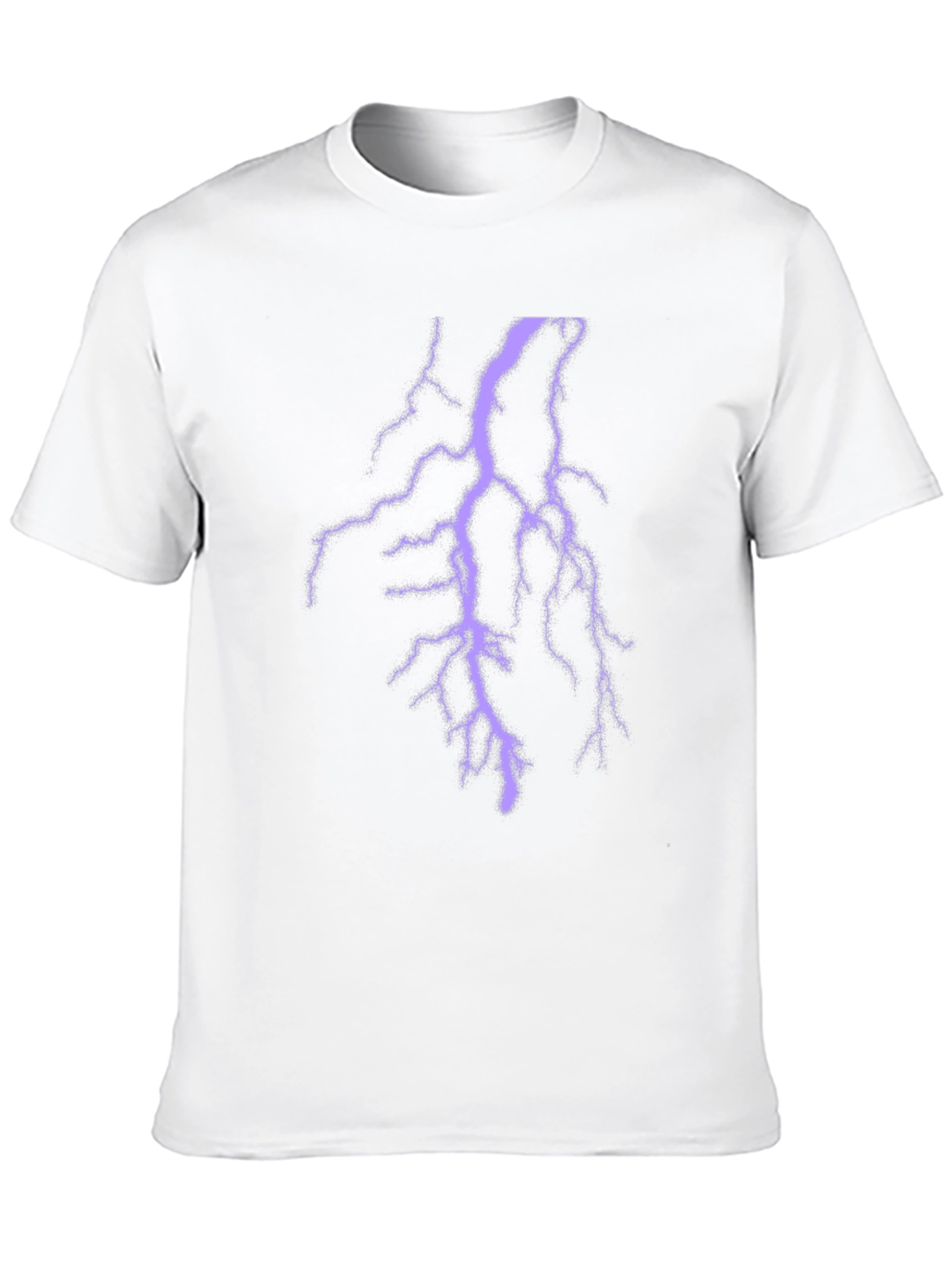 Black Black Lightning Bolt T-Shirt - Electric Style view 10