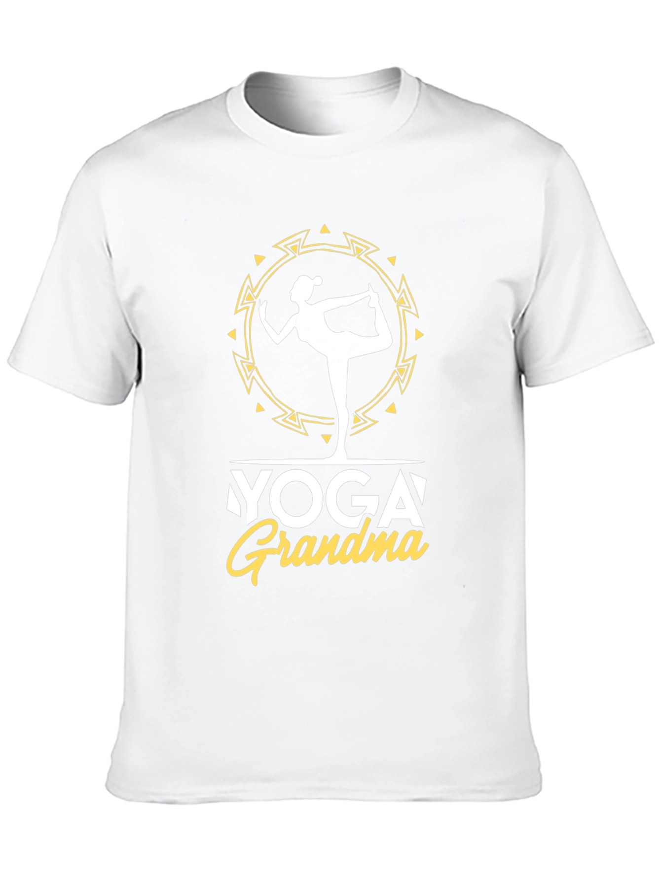 Black Yoga Grandma T-Shirt - Zen Lifestyle view 10