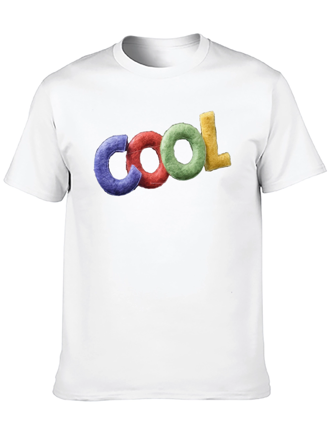 Black Cool Graphic T-Shirt - Black Crew Neck Tee view 10