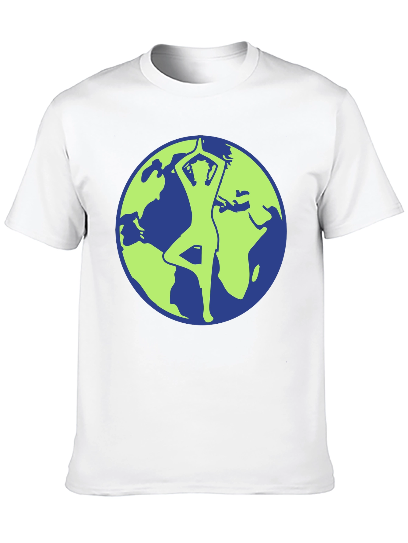 Black Earth Yoga T-Shirt - Balance & Harmony view 10