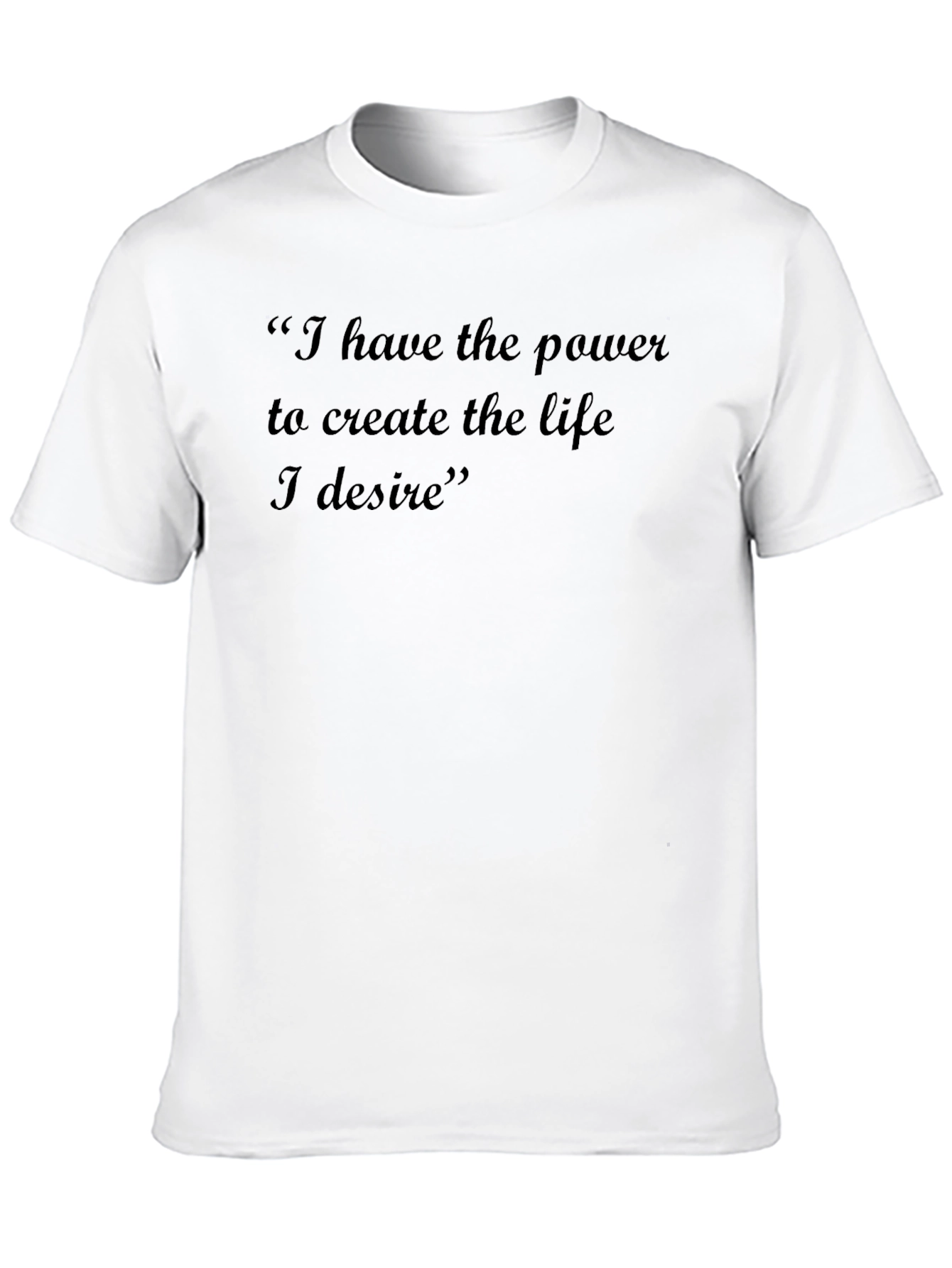 Black Empowering Quote T-Shirt view 10