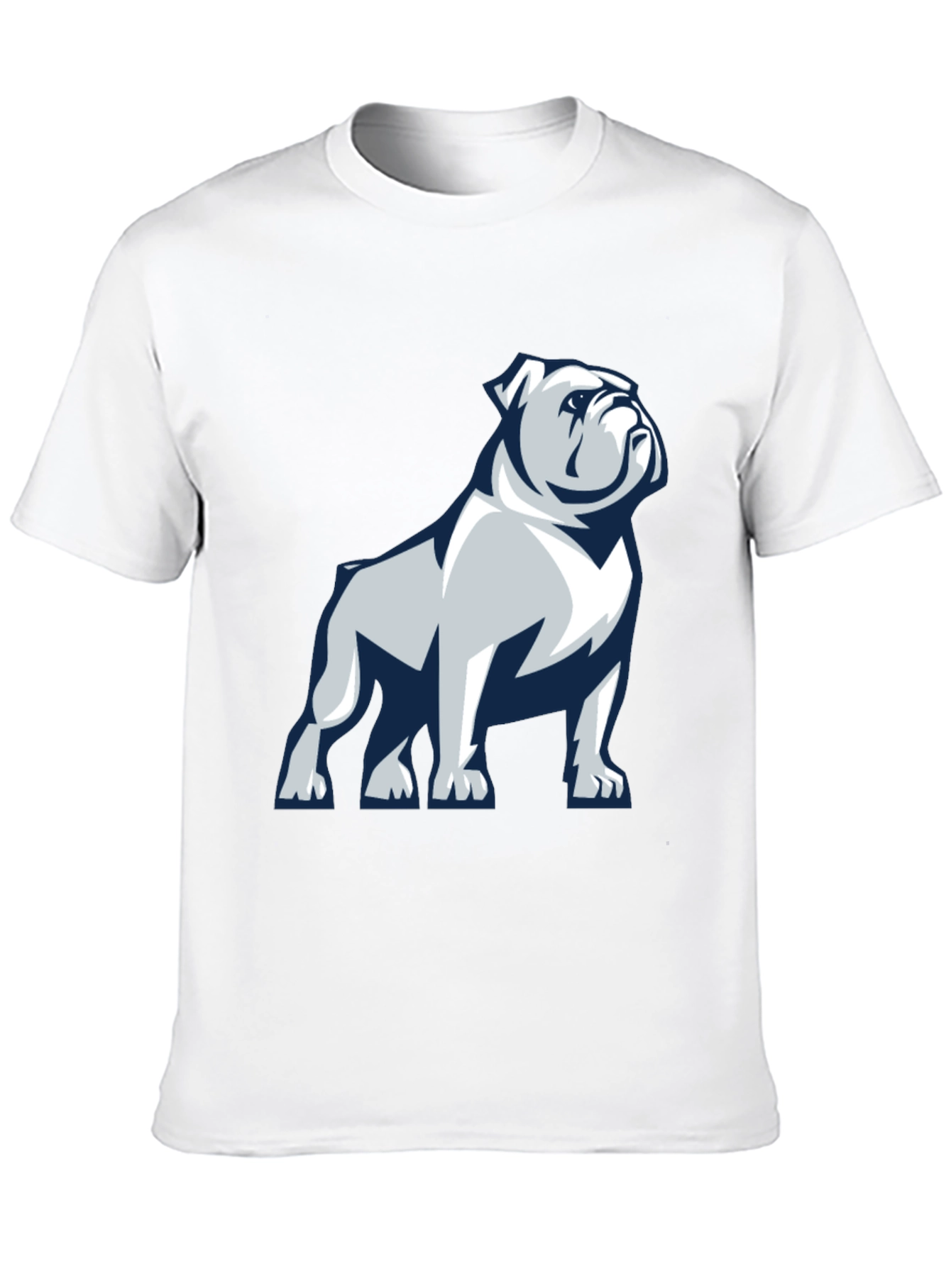 Black Bulldog Graphic Print T-Shirt view 10