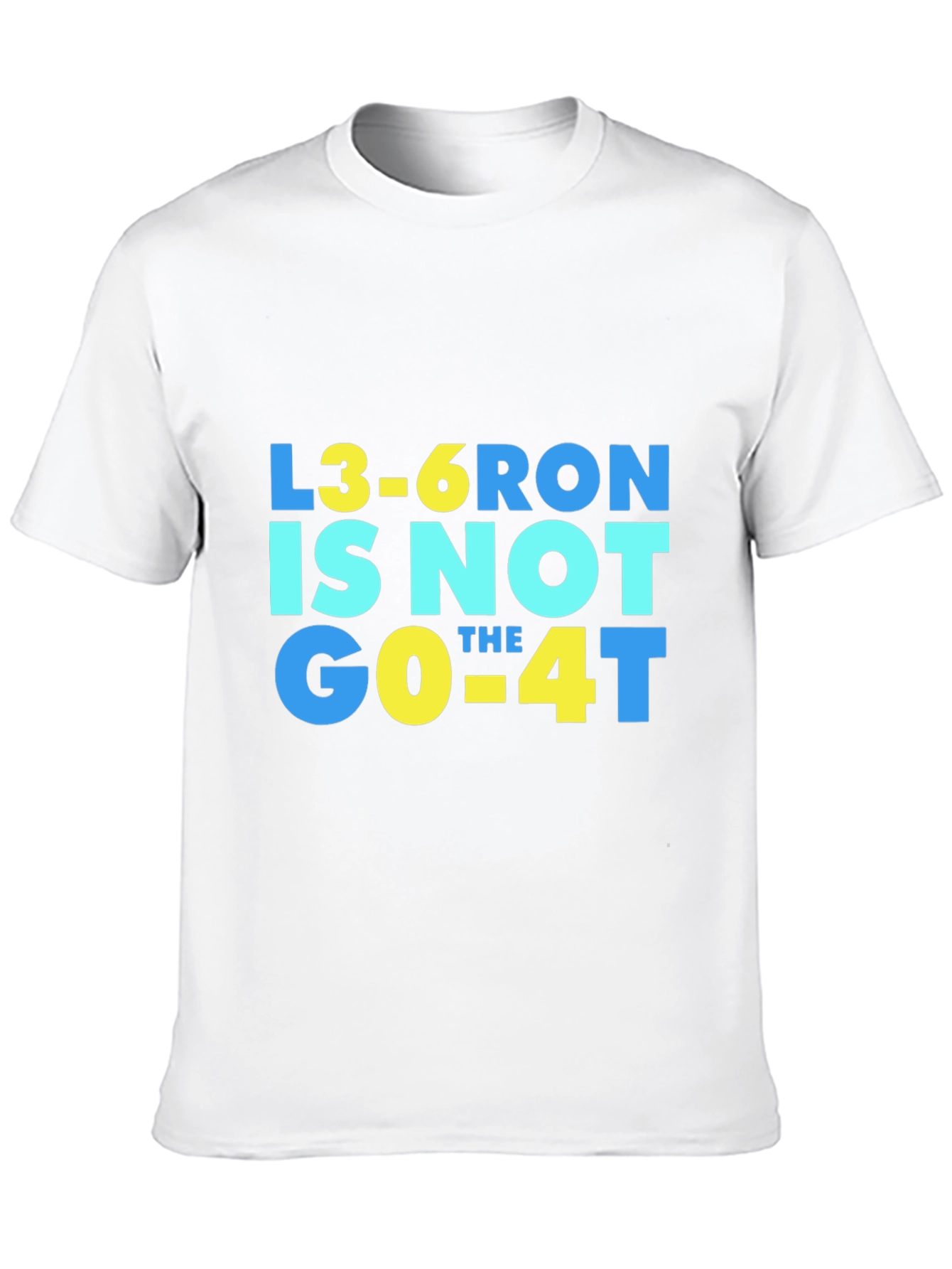 Black L3-6RON IS NOT the GO-4T T-Shirt view 10