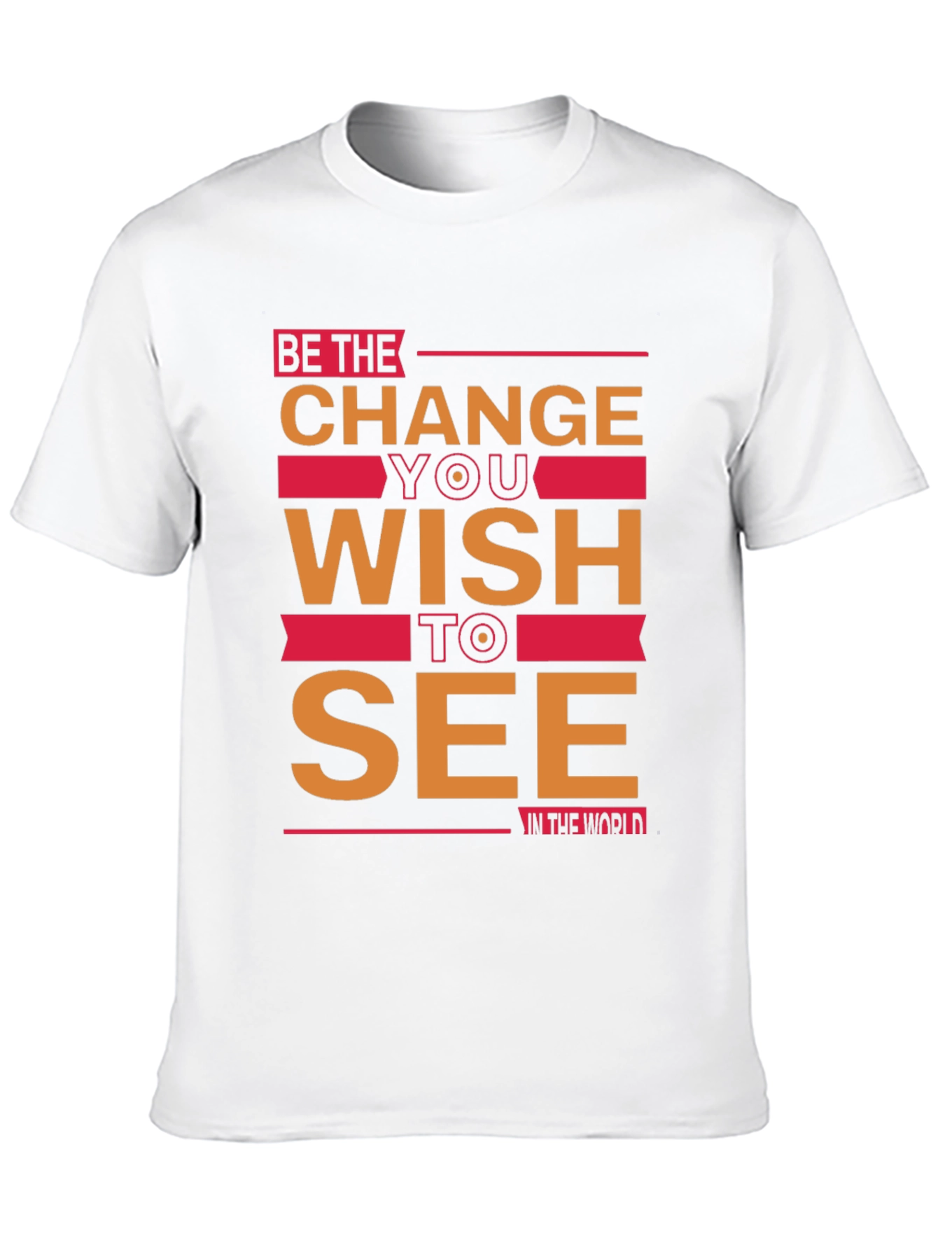 Black Be the Change Graphic Tee - Inspiring Black T-Shirt view 10