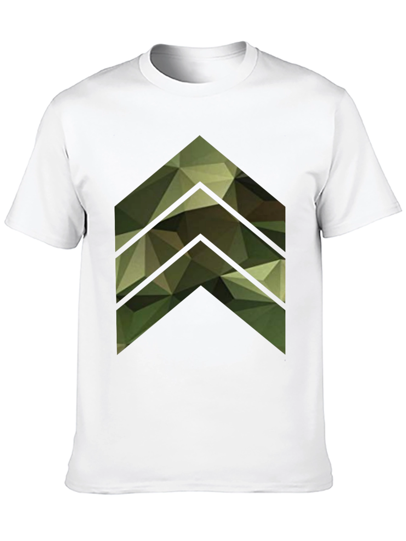Black Modern Camo Arrow T-Shirt view 10