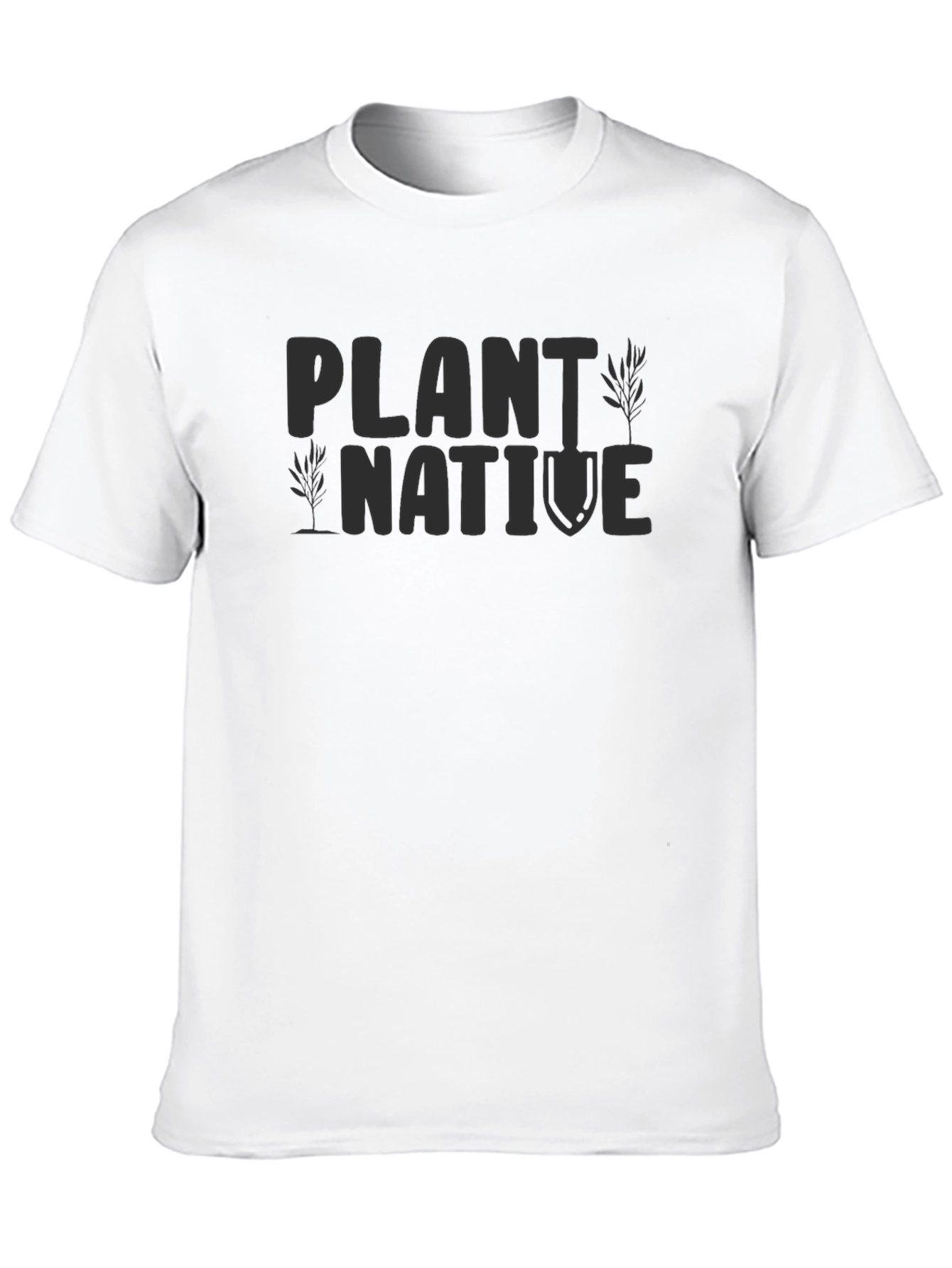 Black Plant Native Graphic Tee - Eco Friendly view 10