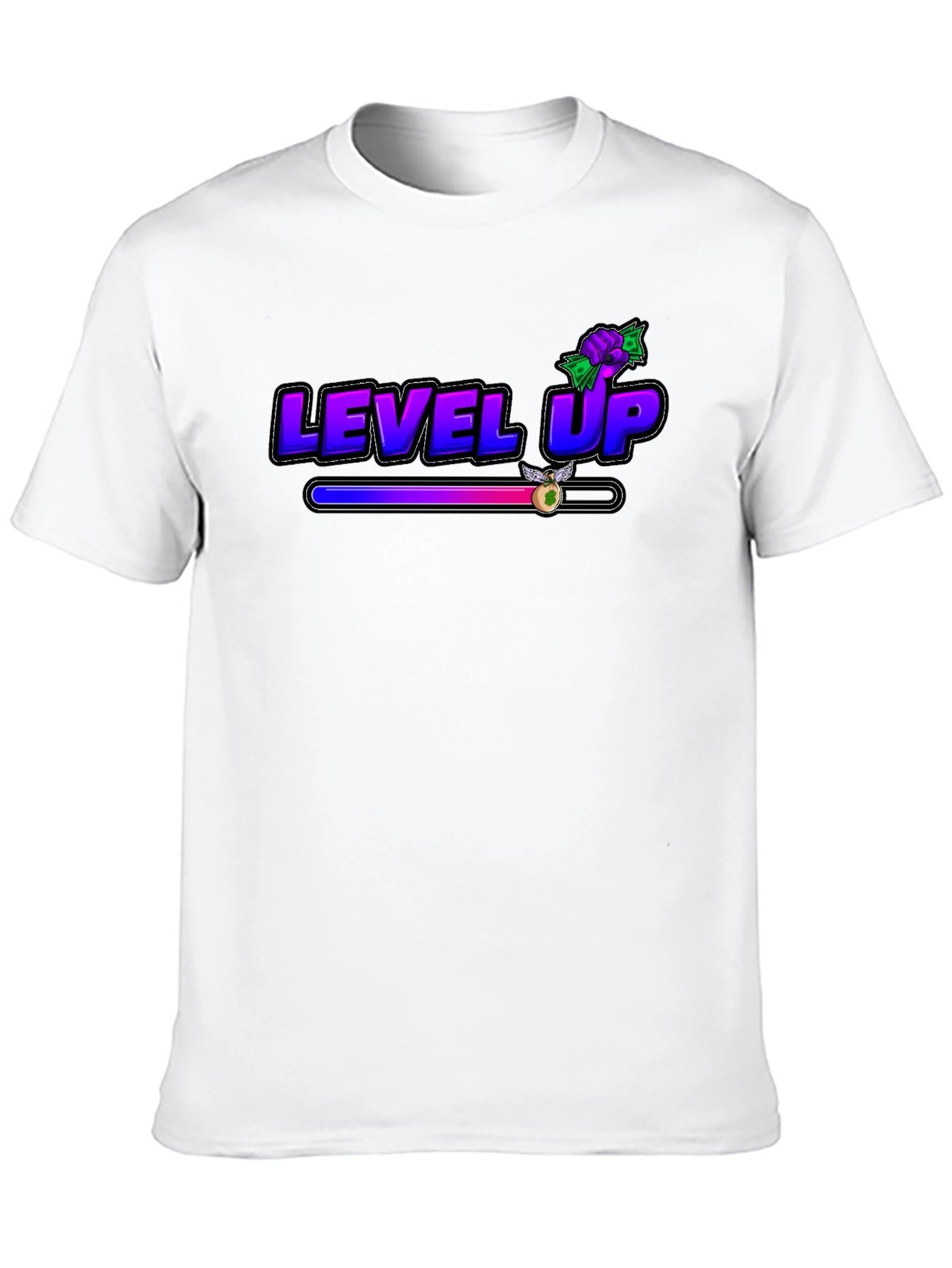 Black Level Up Graphic Tee - Gamer Style view 10