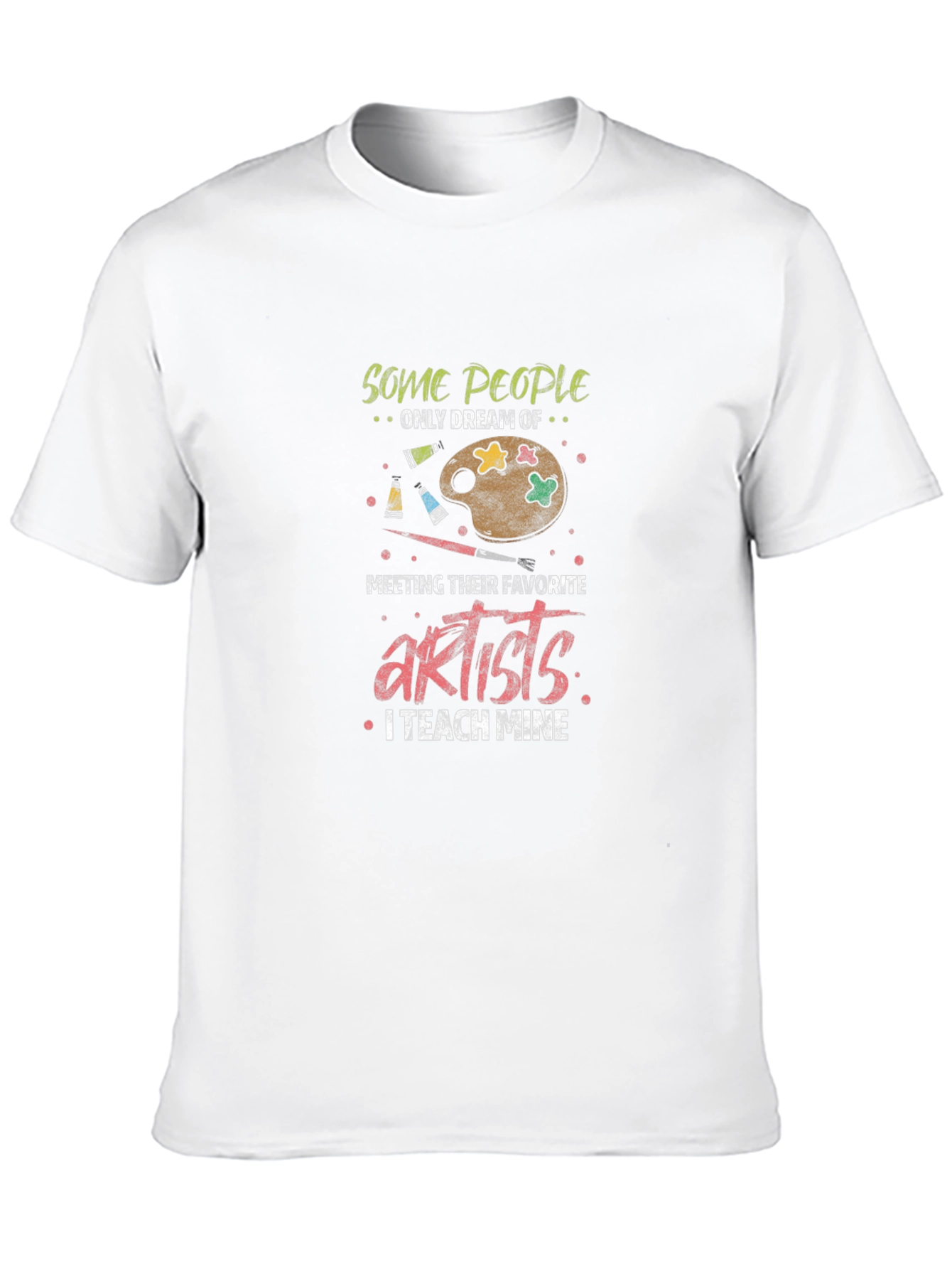 Black Artist Teacher Graphic Tee view 10