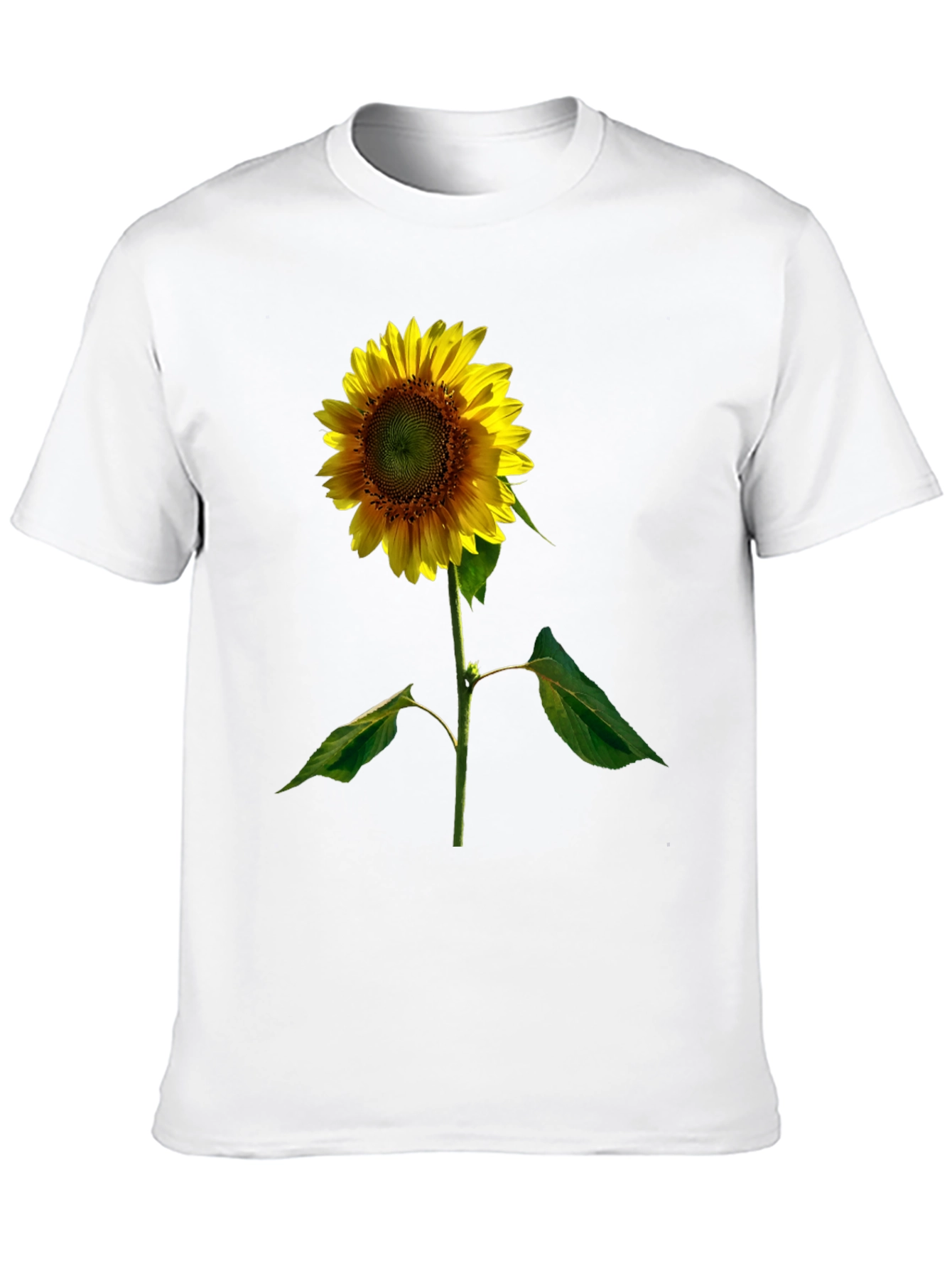 Black Sunflower Graphic Black Tee view 10