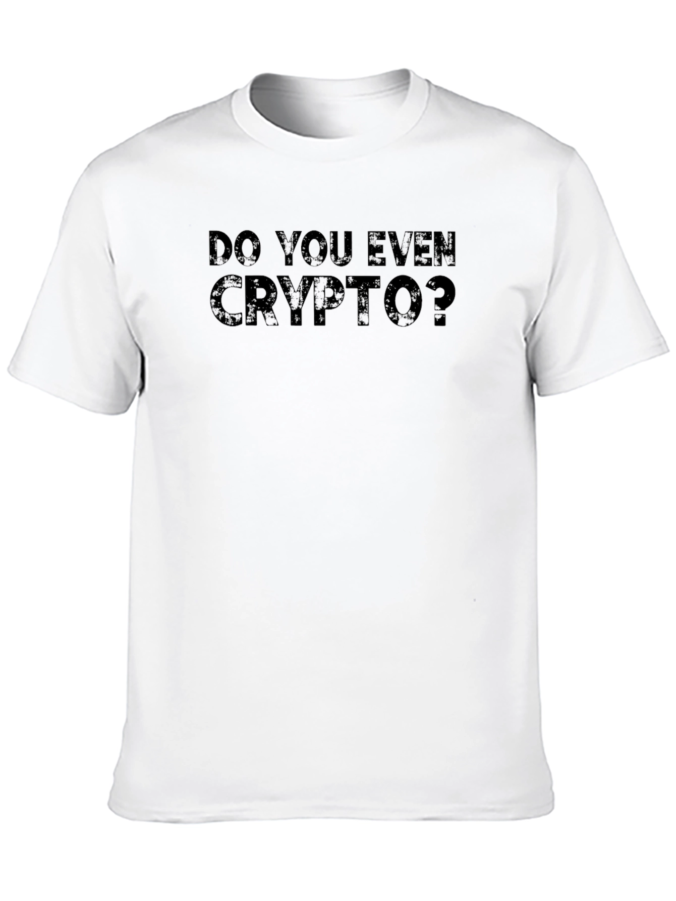 Black Do You Even Crypto T-Shirt - Black Cryptocurrency Tee view 10