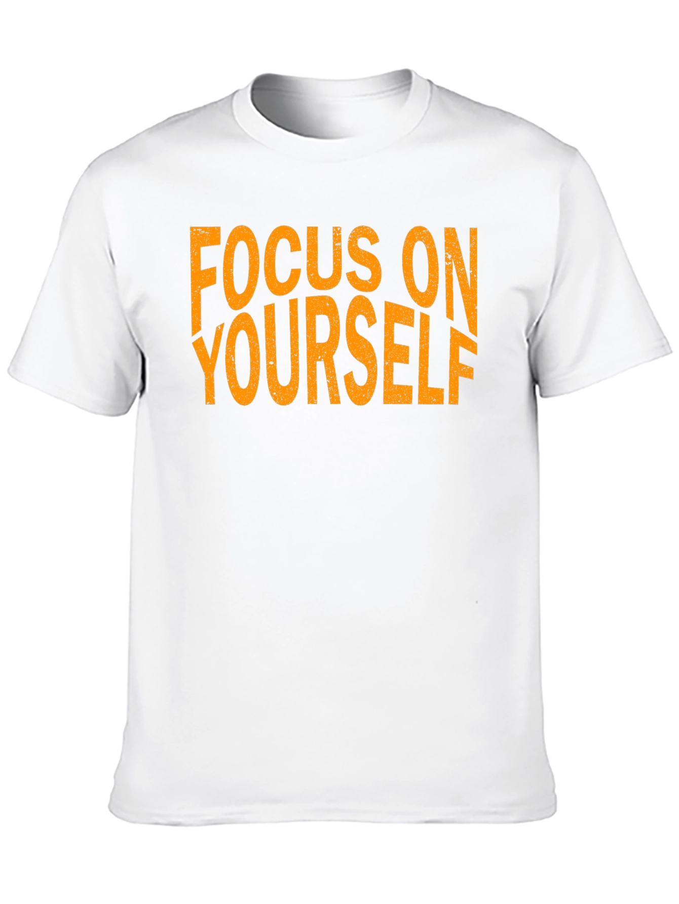 Black Focus On Yourself Black T-Shirt view 10