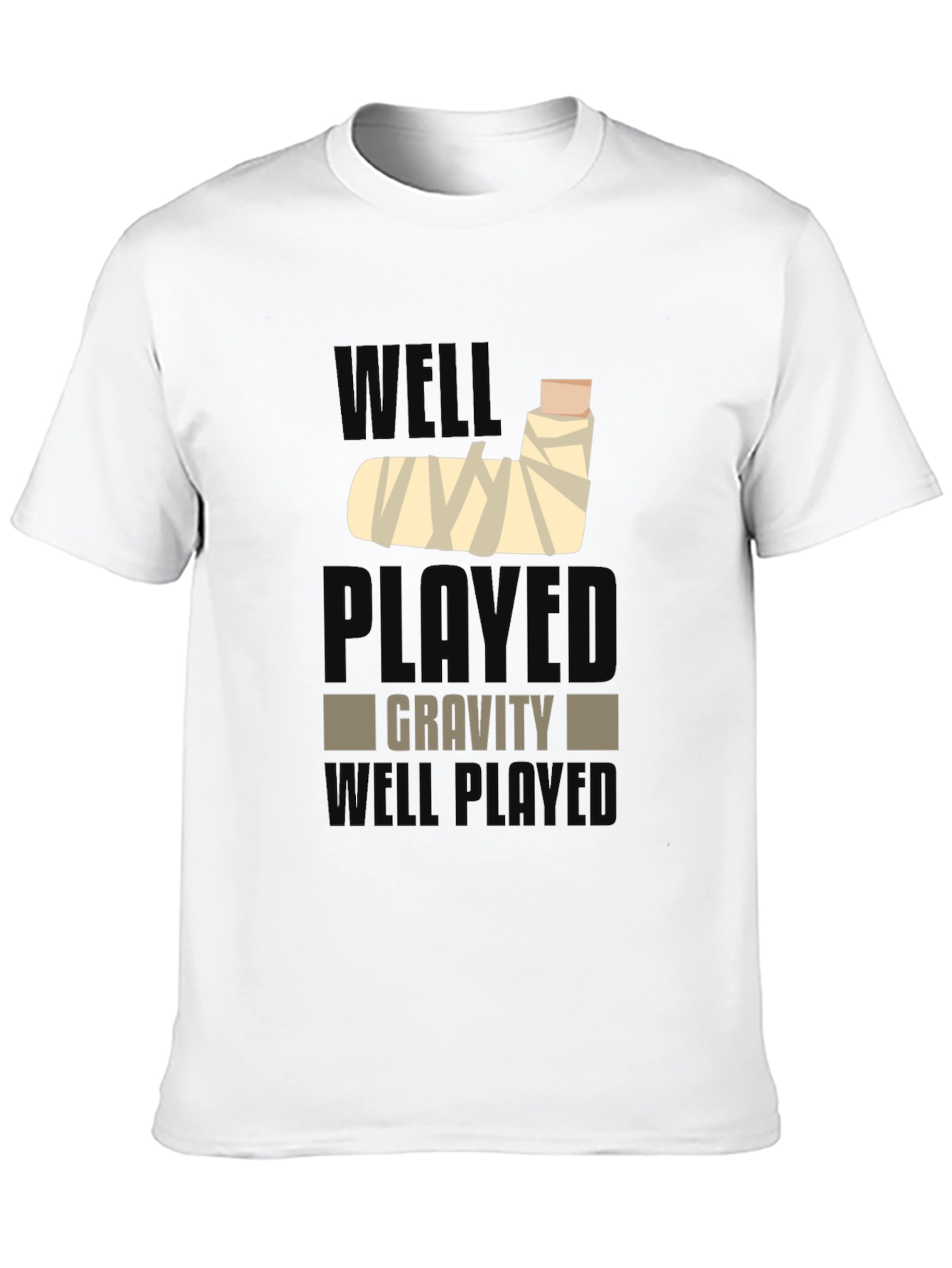 Black Well Played Gravity Tee view 10