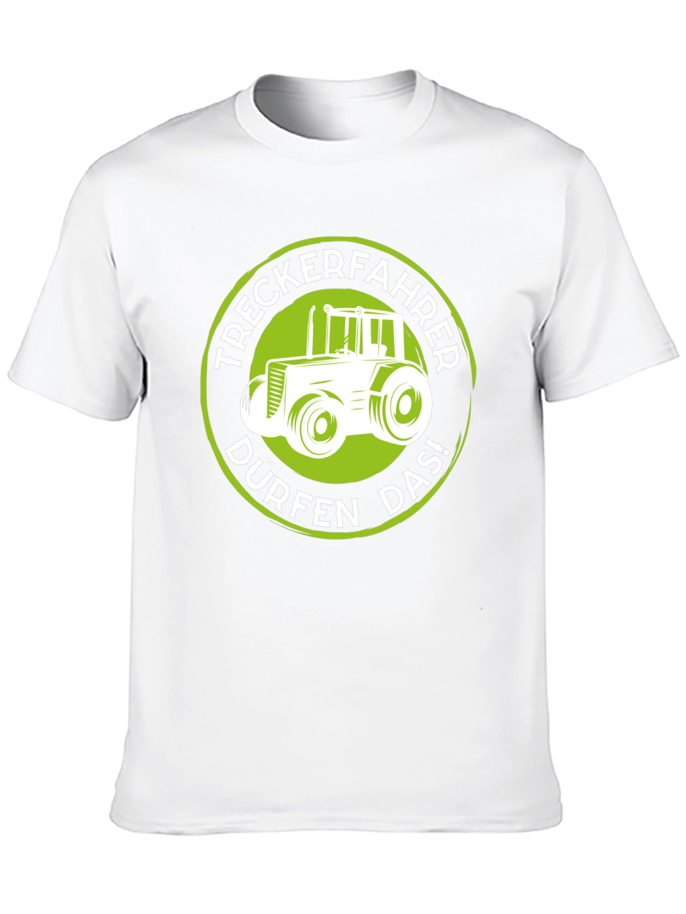 Black Treckerfahrer Tractor Graphic T-Shirt view 10