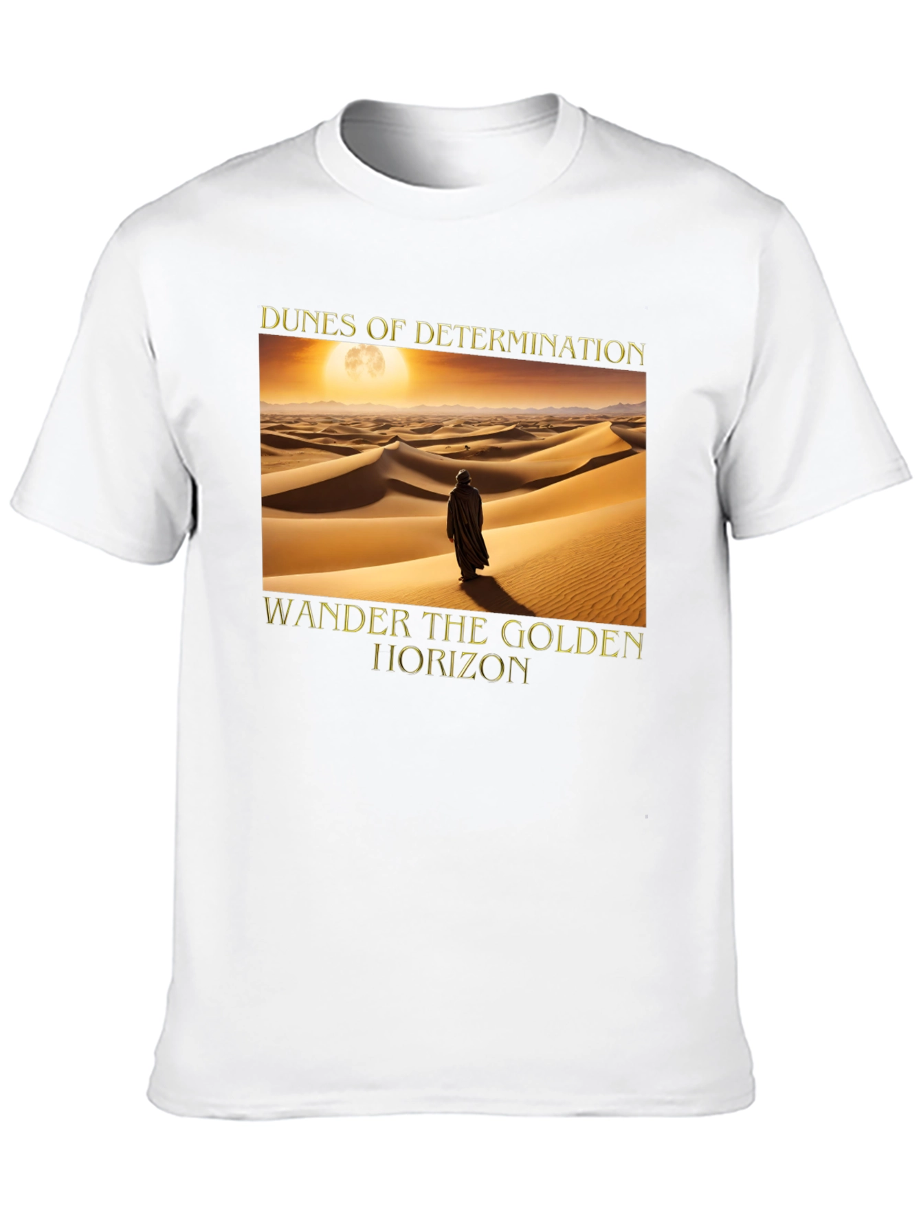 Black Dunes of Determination T-Shirt view 10