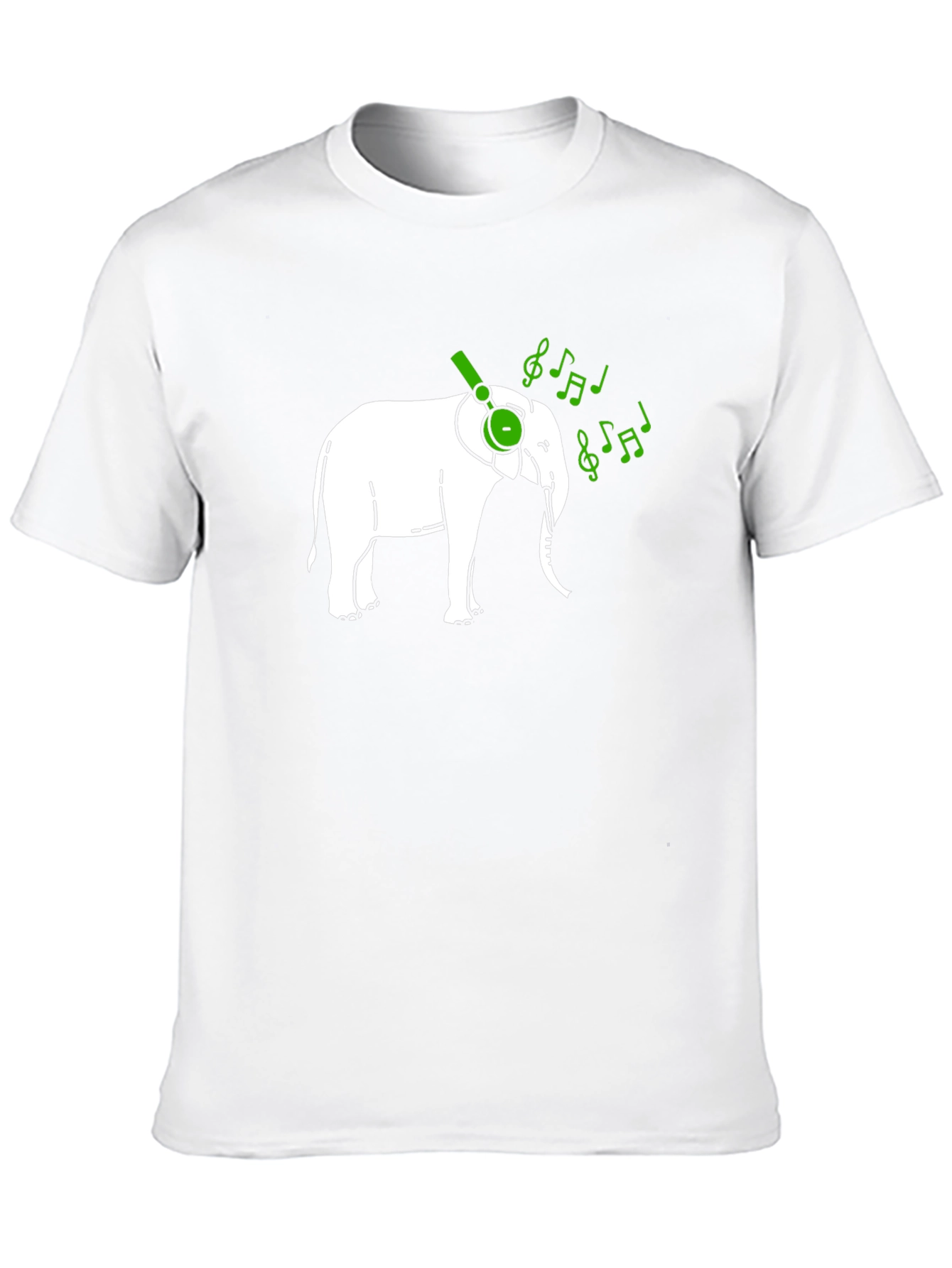 Black Musical Elephant T-Shirt - Hear the Beat! view 10
