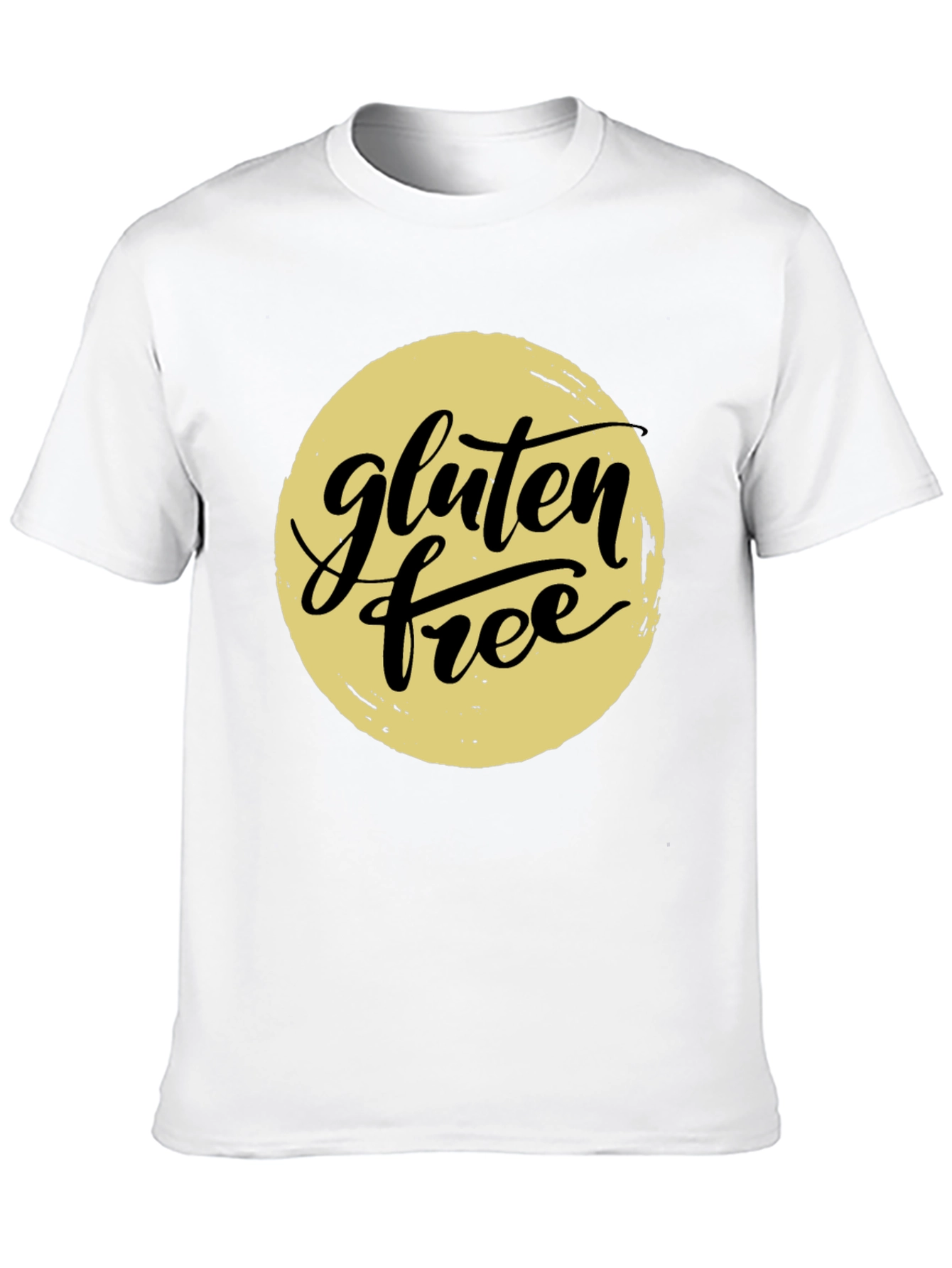 Black Gluten Free Graphic Tee - Trendy Unisex T-Shirt view 10