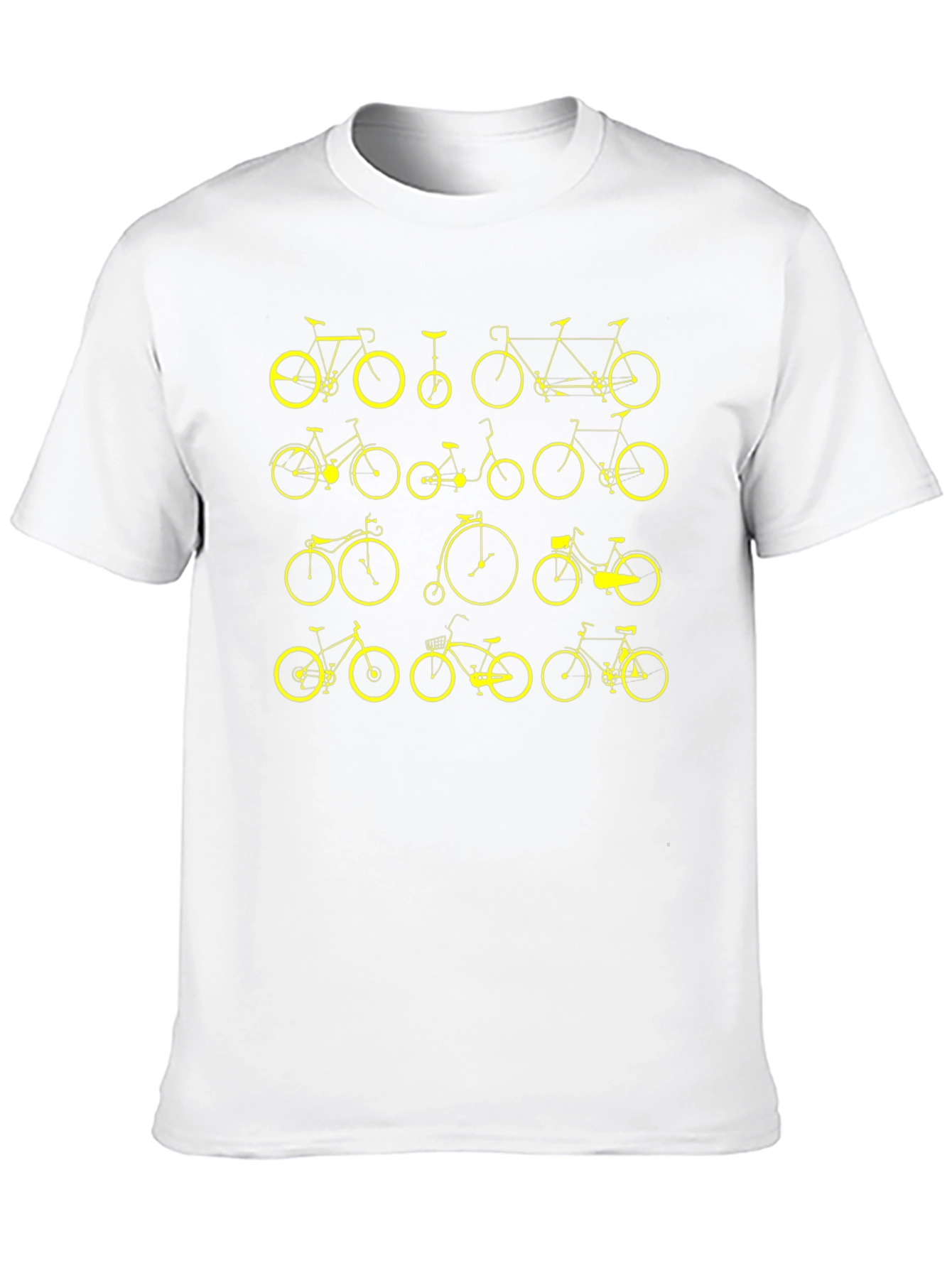 Black Retro Bicycle Graphic T-Shirt - Vintage Bike Lover Tee view 10