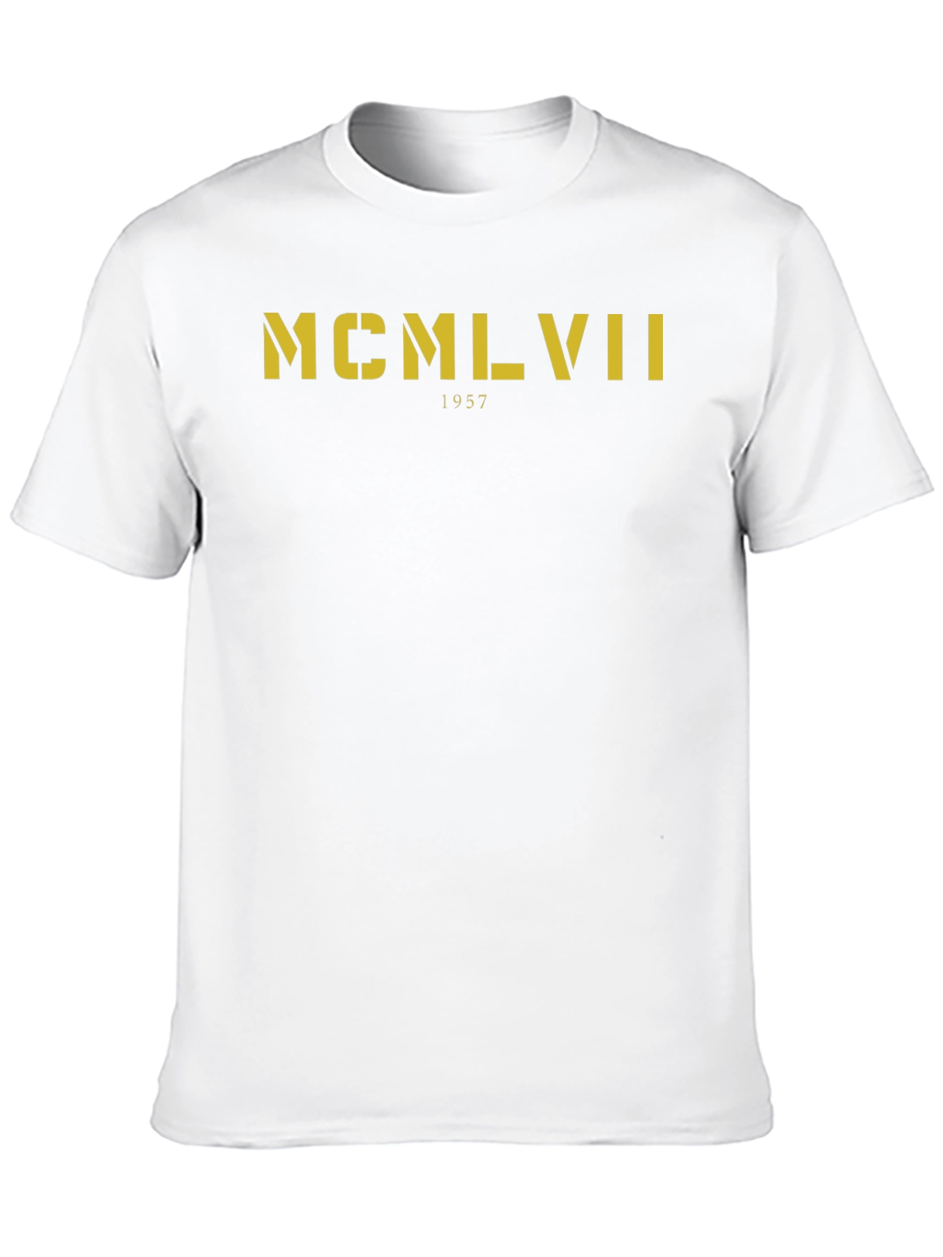 Black MCMLVII 1957 Graphic T-Shirt - Black view 10