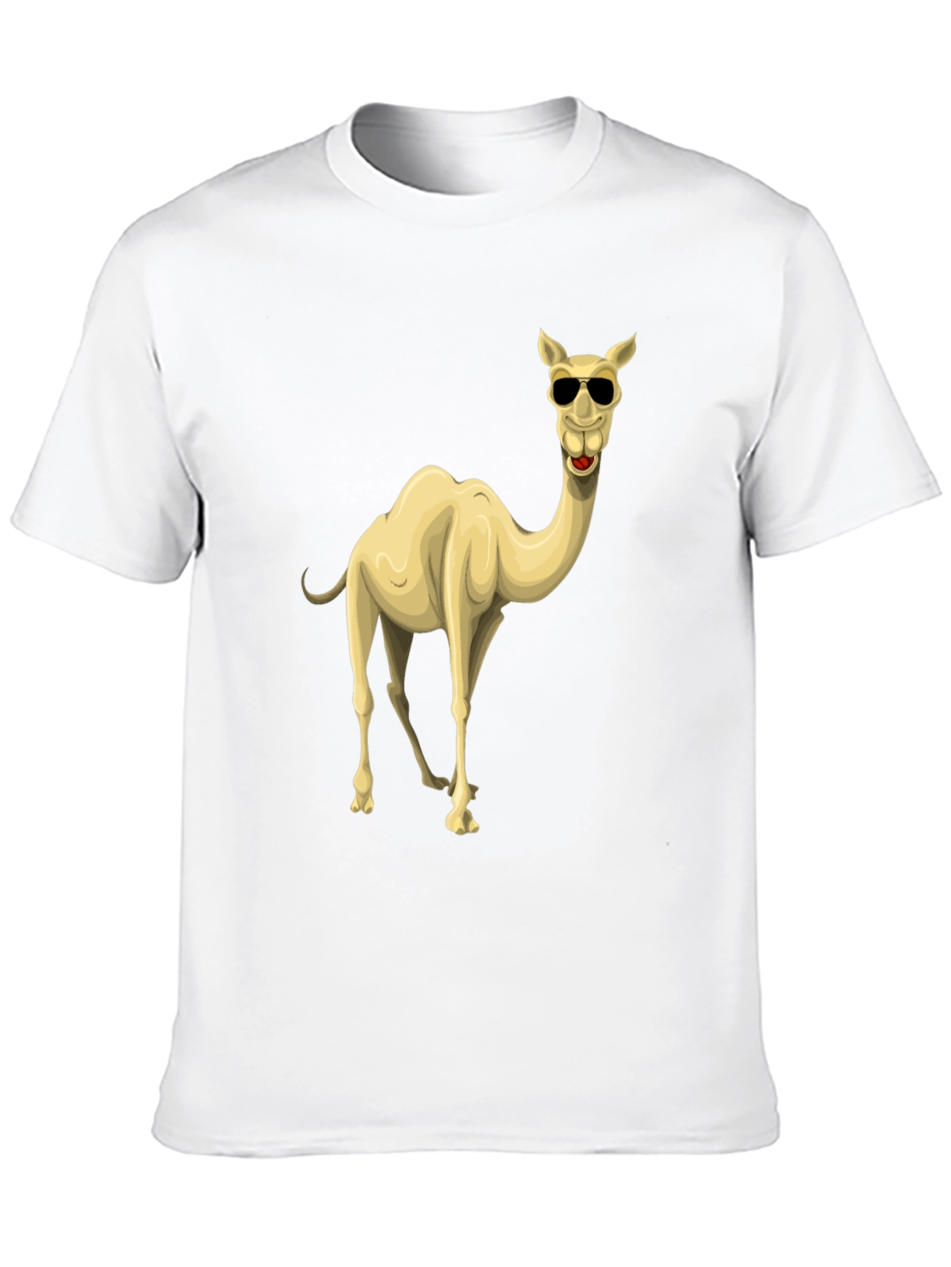 Black Cool Camel Black Graphic T-Shirt view 10