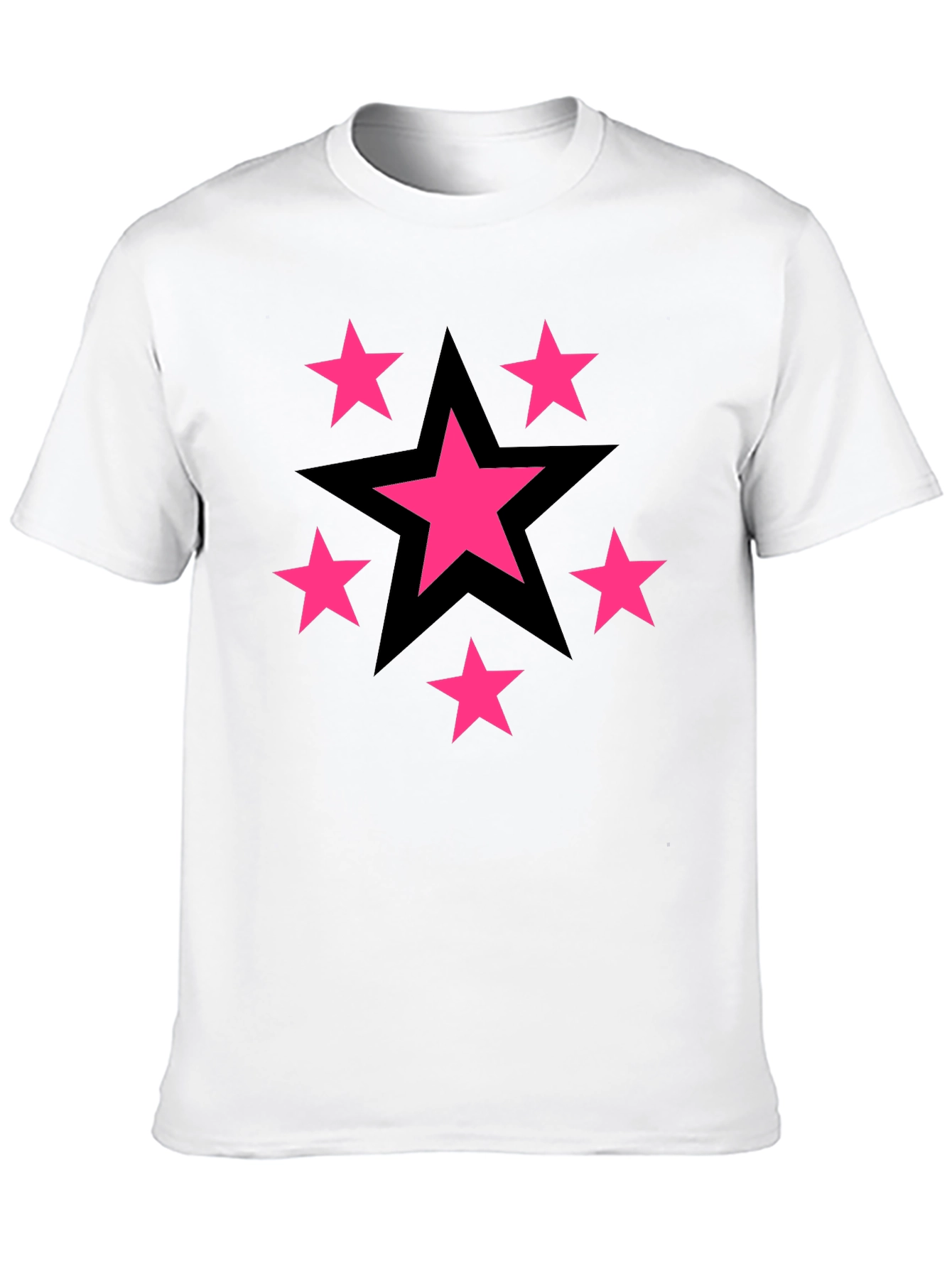Black Star Graphic Black T-Shirt - Bold & Stylish view 10