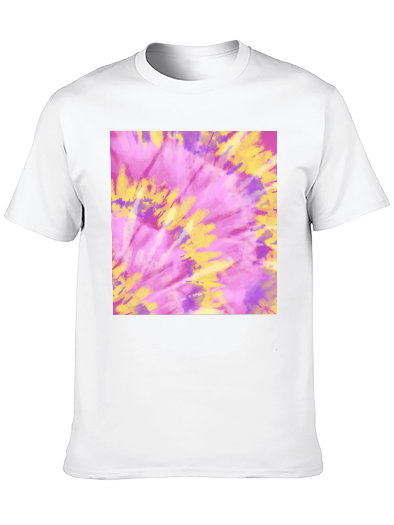 Black Tie-Dye Graphic Tee - Soft & Stylish view 10