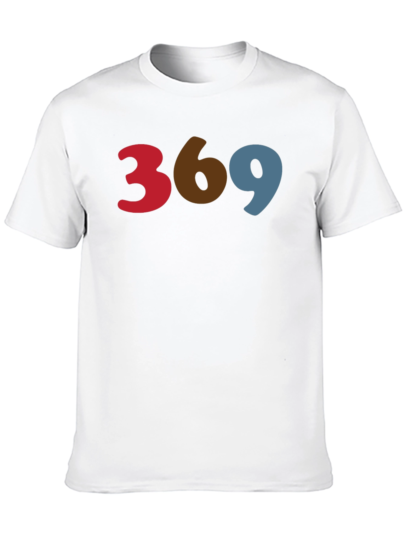 Black 369 Graphic Print T-Shirt view 10