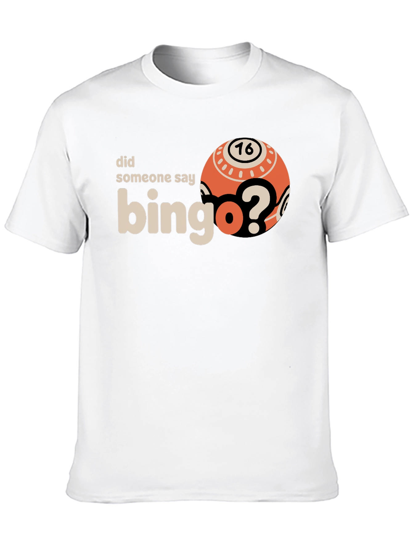 Black Bingo Lover T-Shirt - Did Someone Say Bingo? Graphic Tee view 10