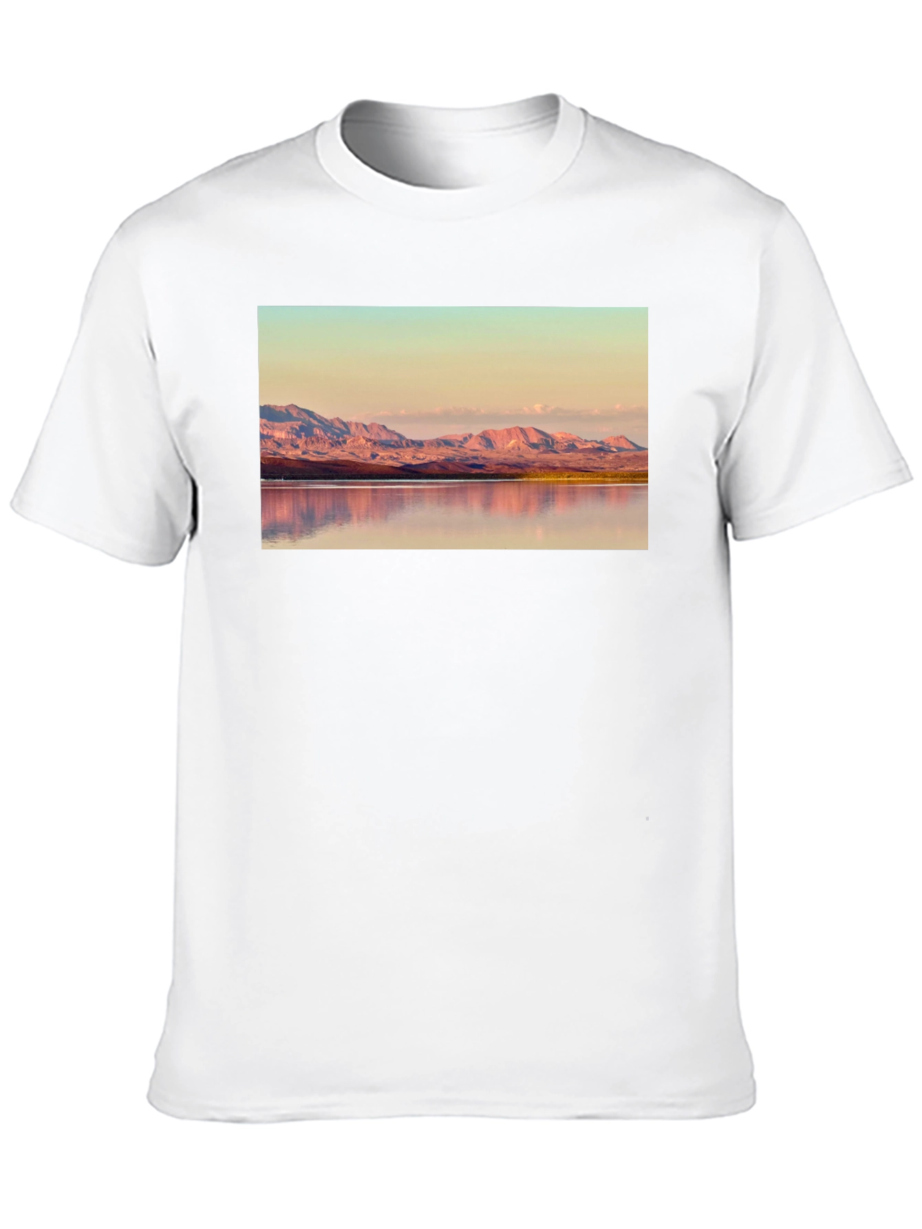 Black Mountain Lake Graphic T-Shirt view 10