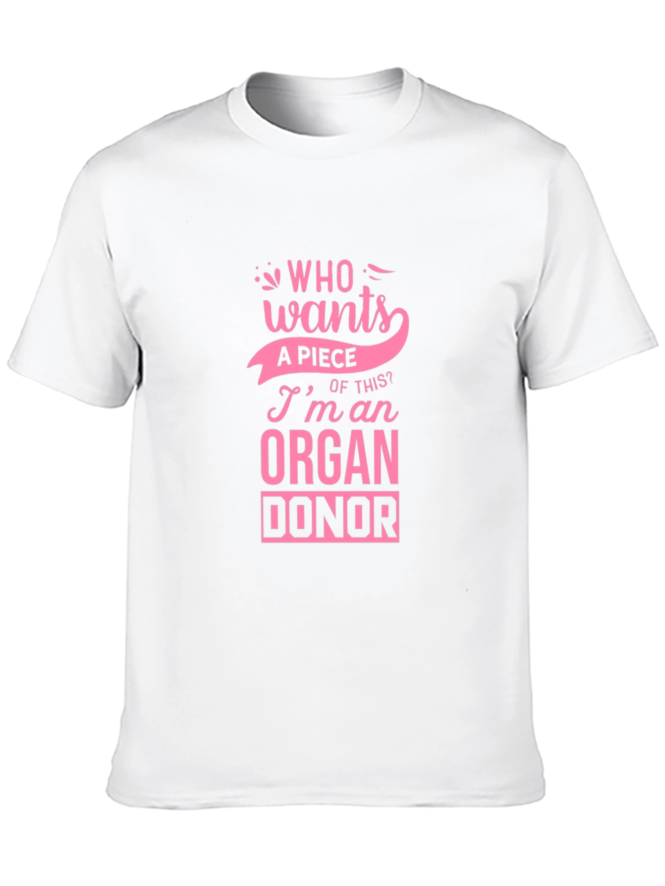 Black Organ Donor T-Shirt - Funny Awareness Tee view 10