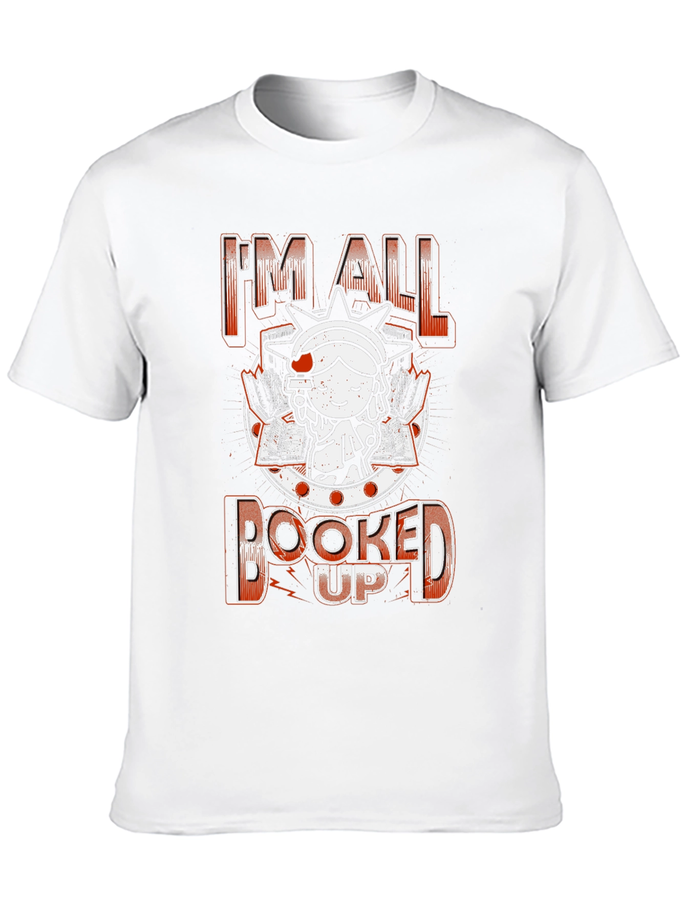 Black Booked Up Graphic T-Shirt view 10