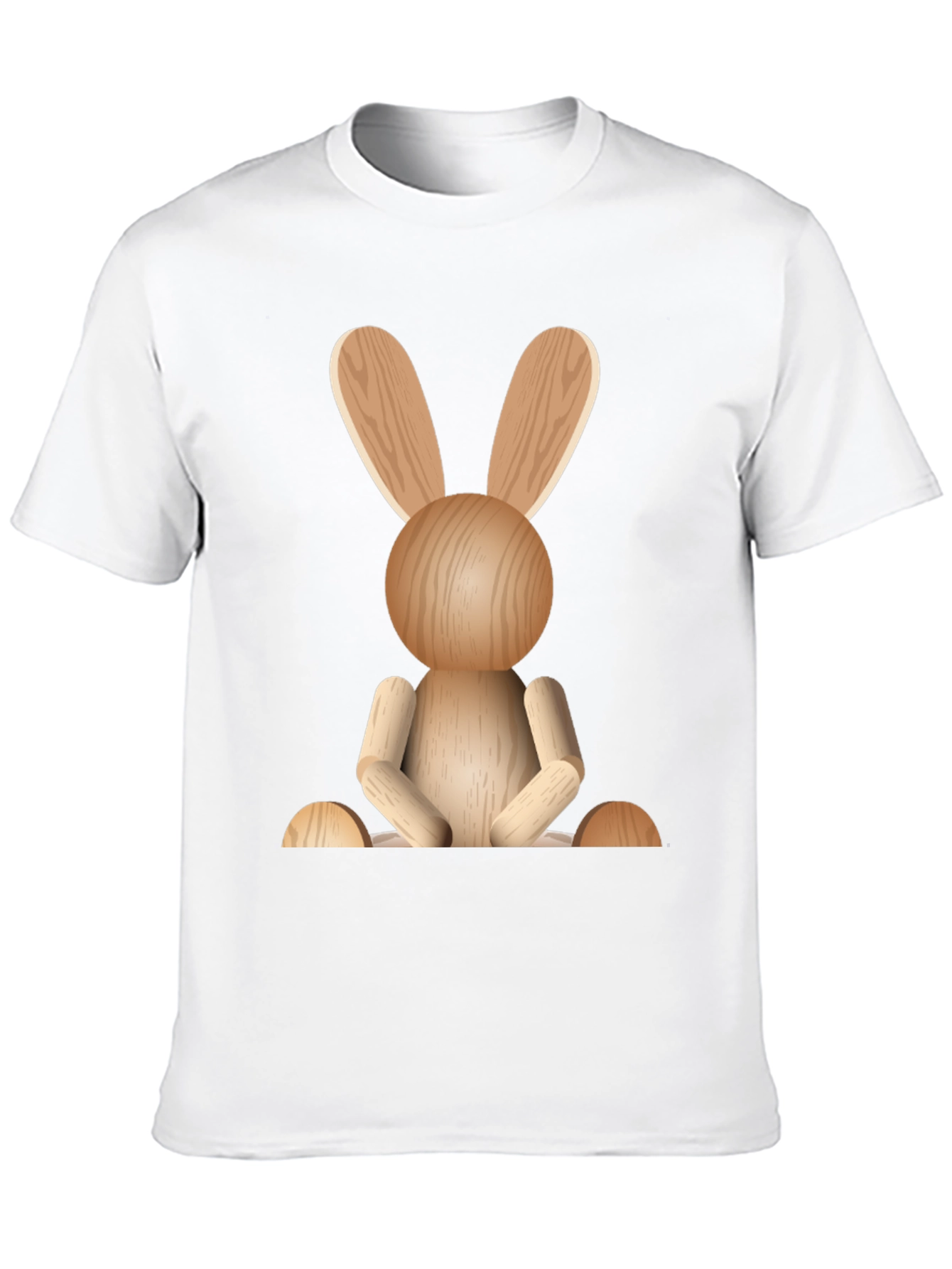Black Wooden Rabbit T-Shirt view 10