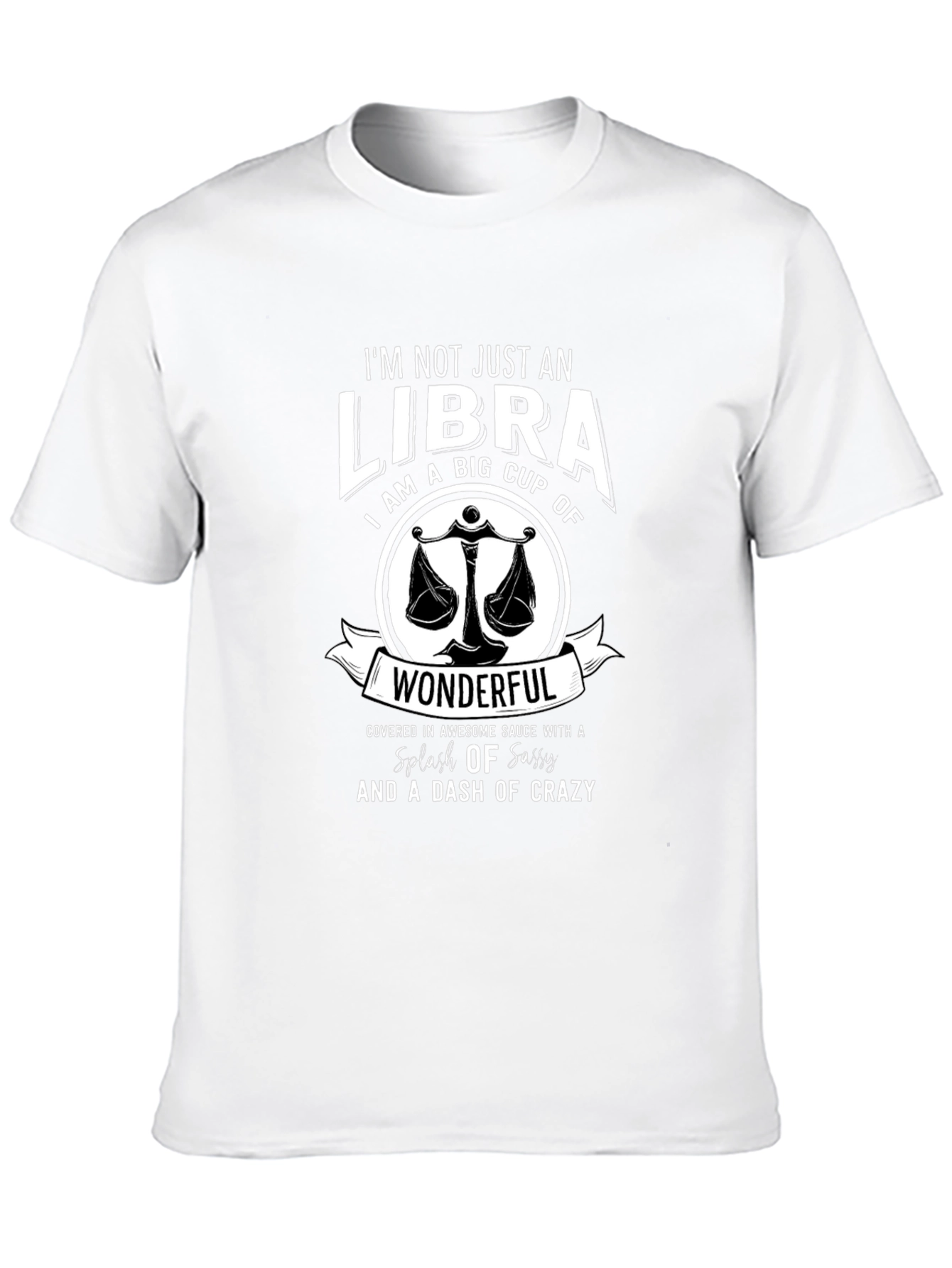 Libra Zodiac Sign T-Shirt - Sassy & Wonderful Tee - 10