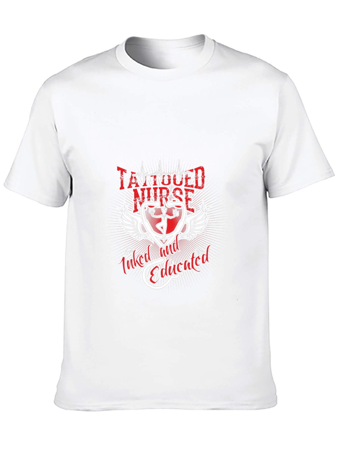 Tattooed Nurse T-Shirt - Inked and Educated - 10