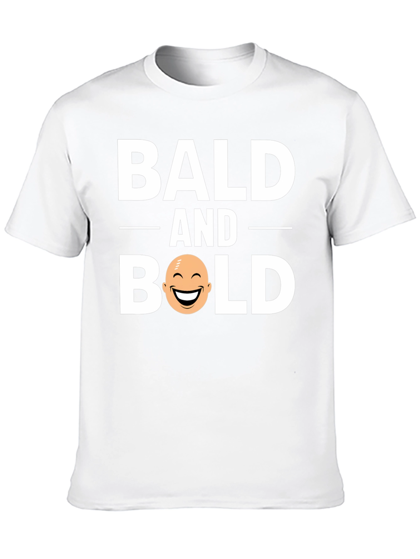 Black Bald and Bold Graphic T-Shirt view 10