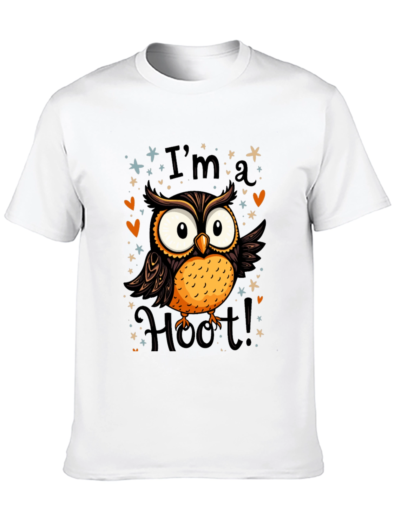 Black I'm a Hoot! Owl Graphic Tee view 10