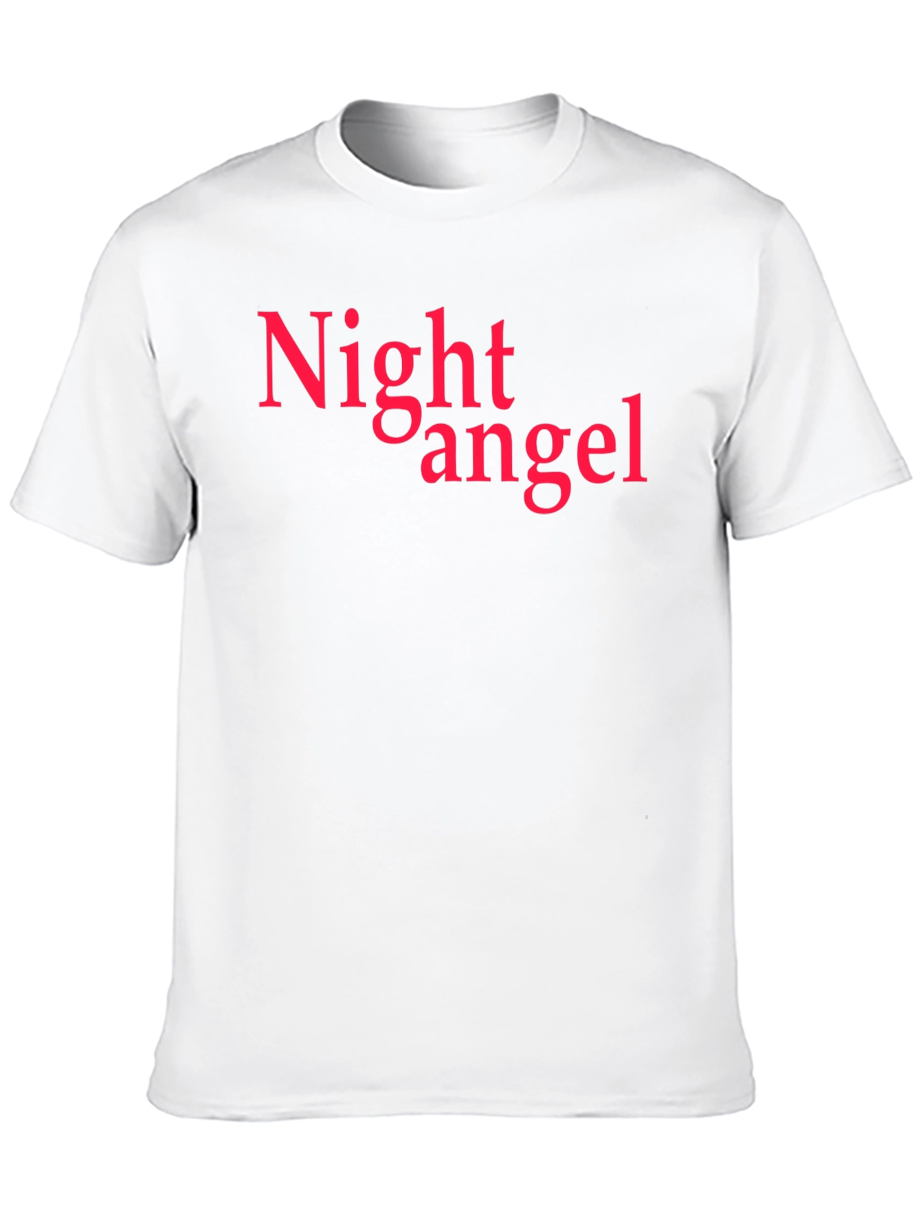 Black Night Angel Graphic Tee - Black Cotton T-Shirt view 10