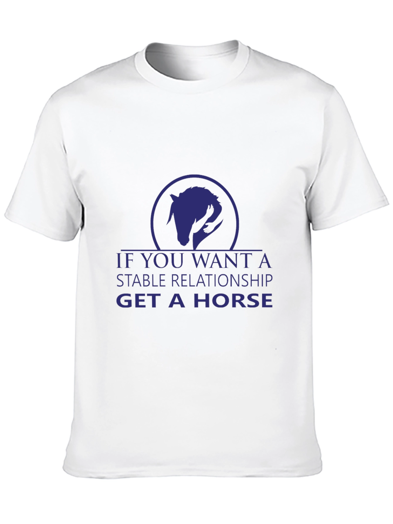 Black Stable Relationship Horse T-Shirt view 10