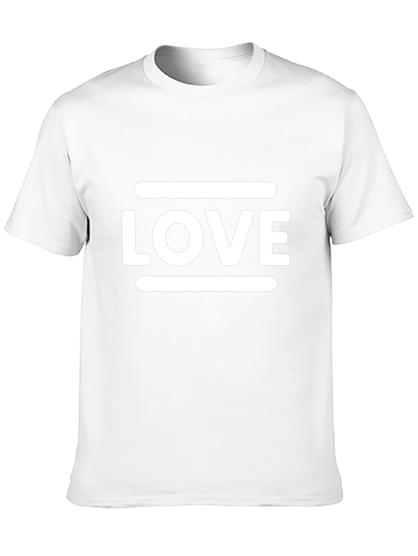 Black Love Graphic Tee - Minimalist Design, Soft Cotton view 10