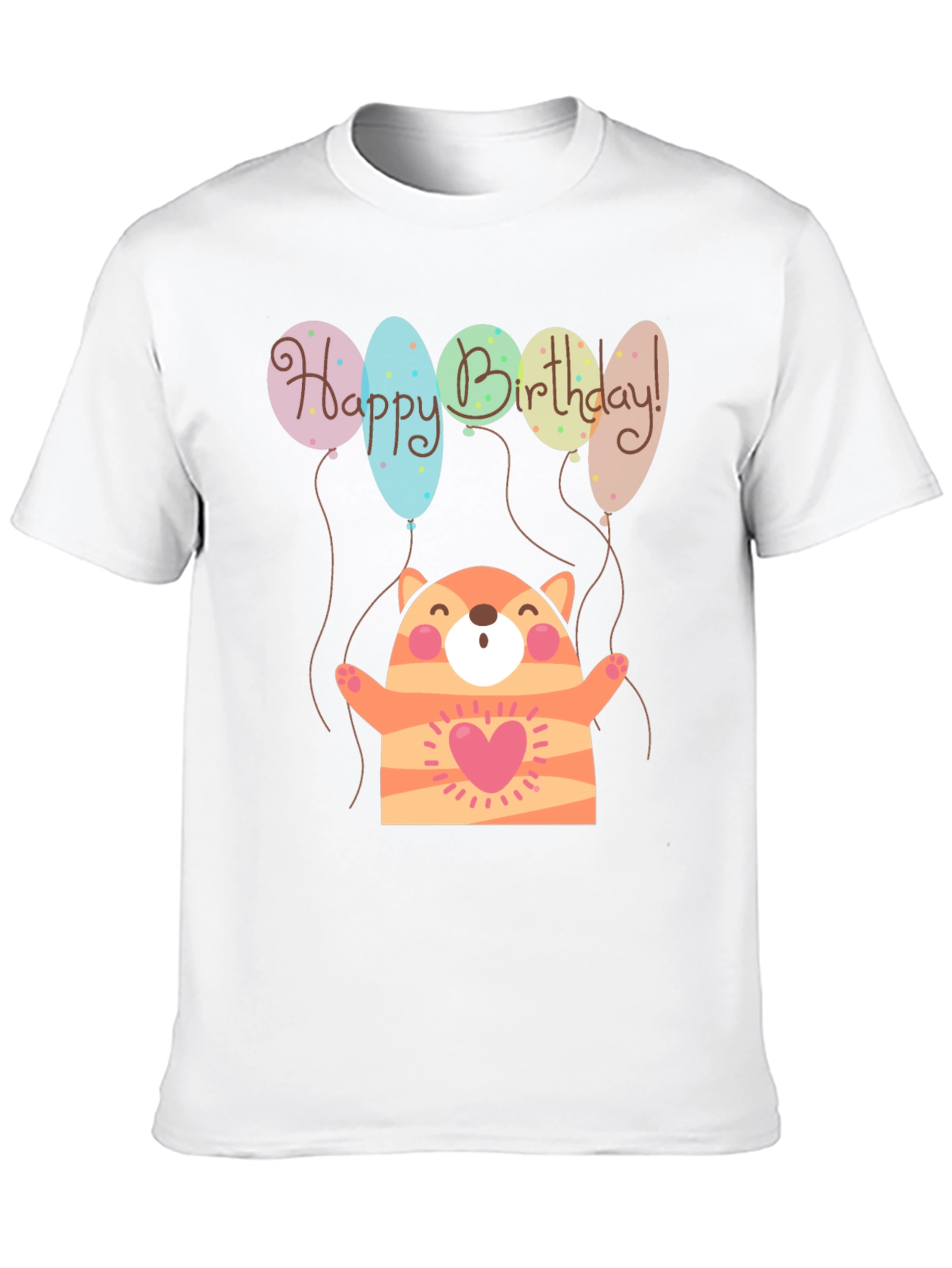 Black Birthday Cat T-Shirt - Cute & Fun Design view 10