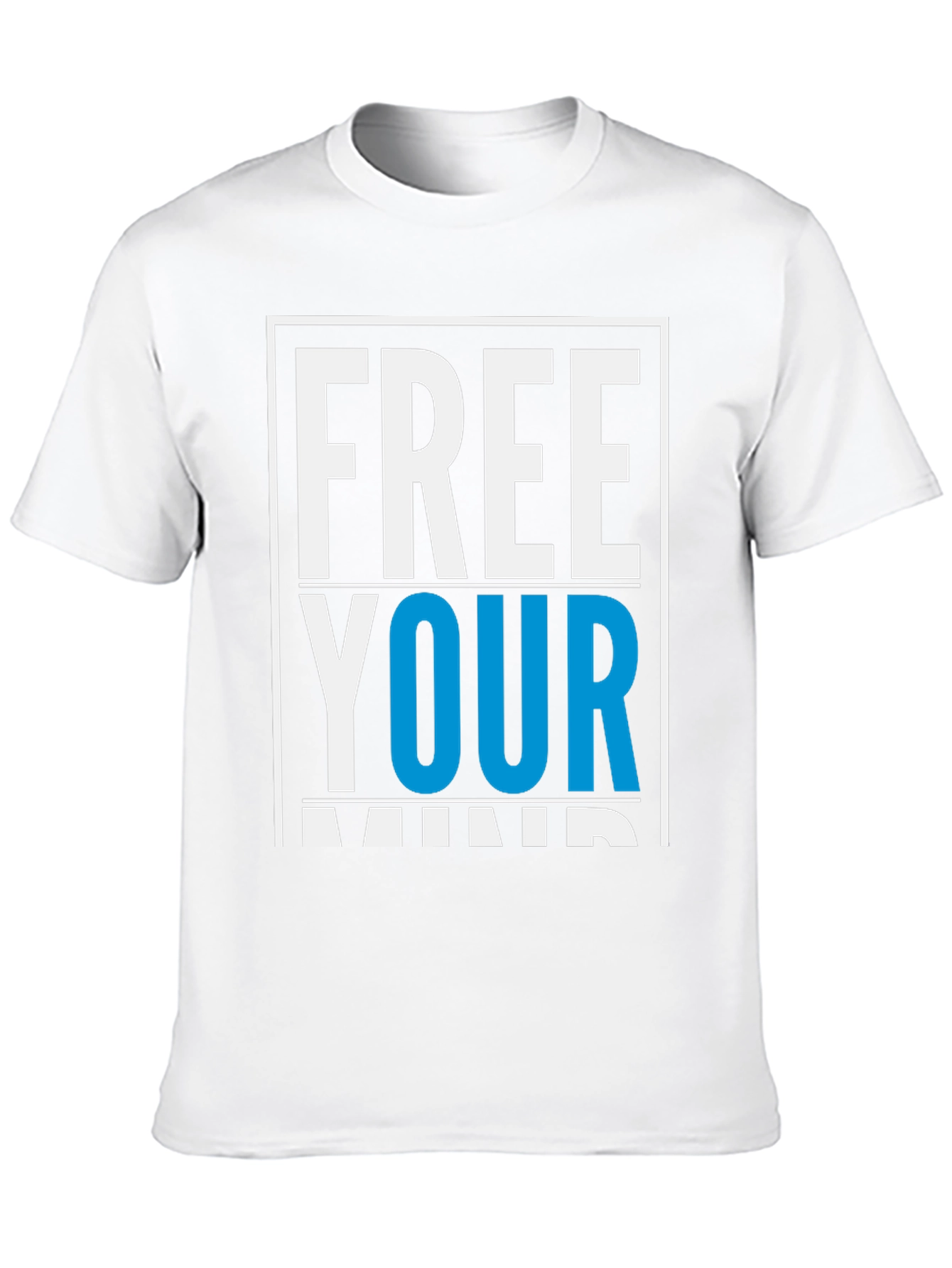 Black Free Your Mind Graphic T-Shirt - Black view 10