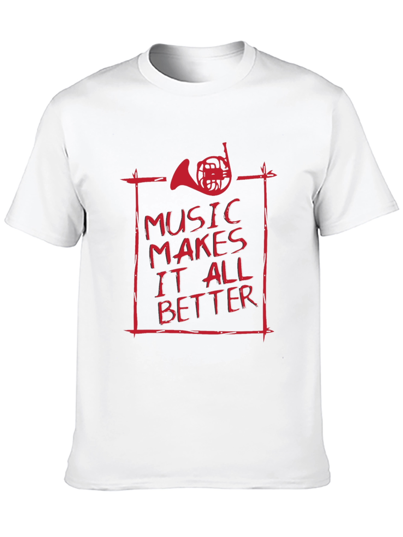 Black Music Makes It All Better T-Shirt view 10