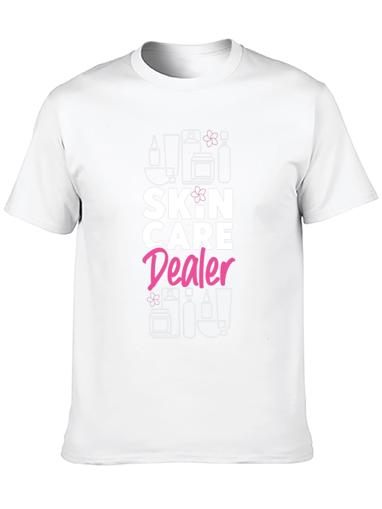 Black Skin Care Dealer Graphic Tee - Unisex view 10