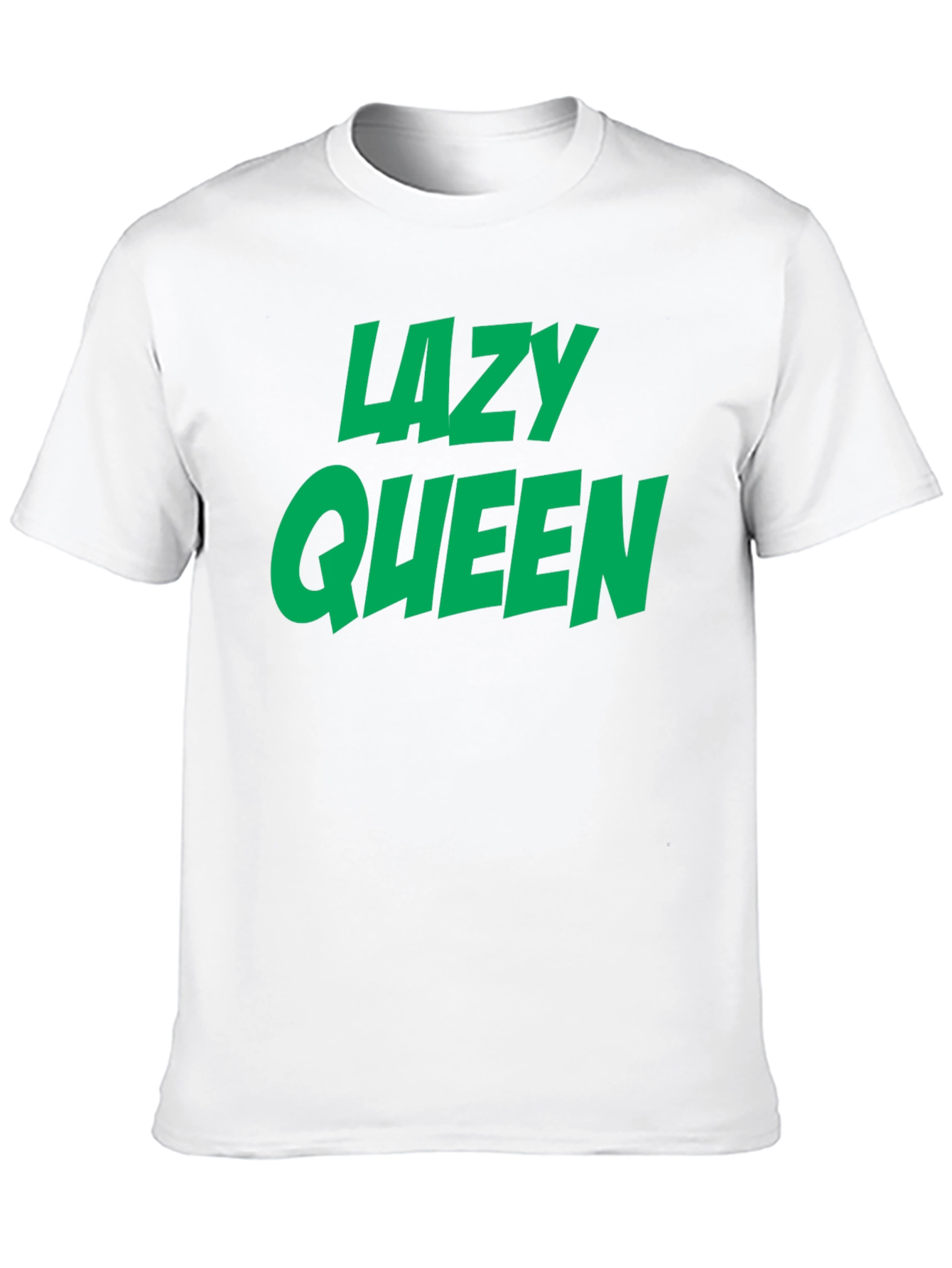 Black Lazy Queen Graphic Tee - Black view 10